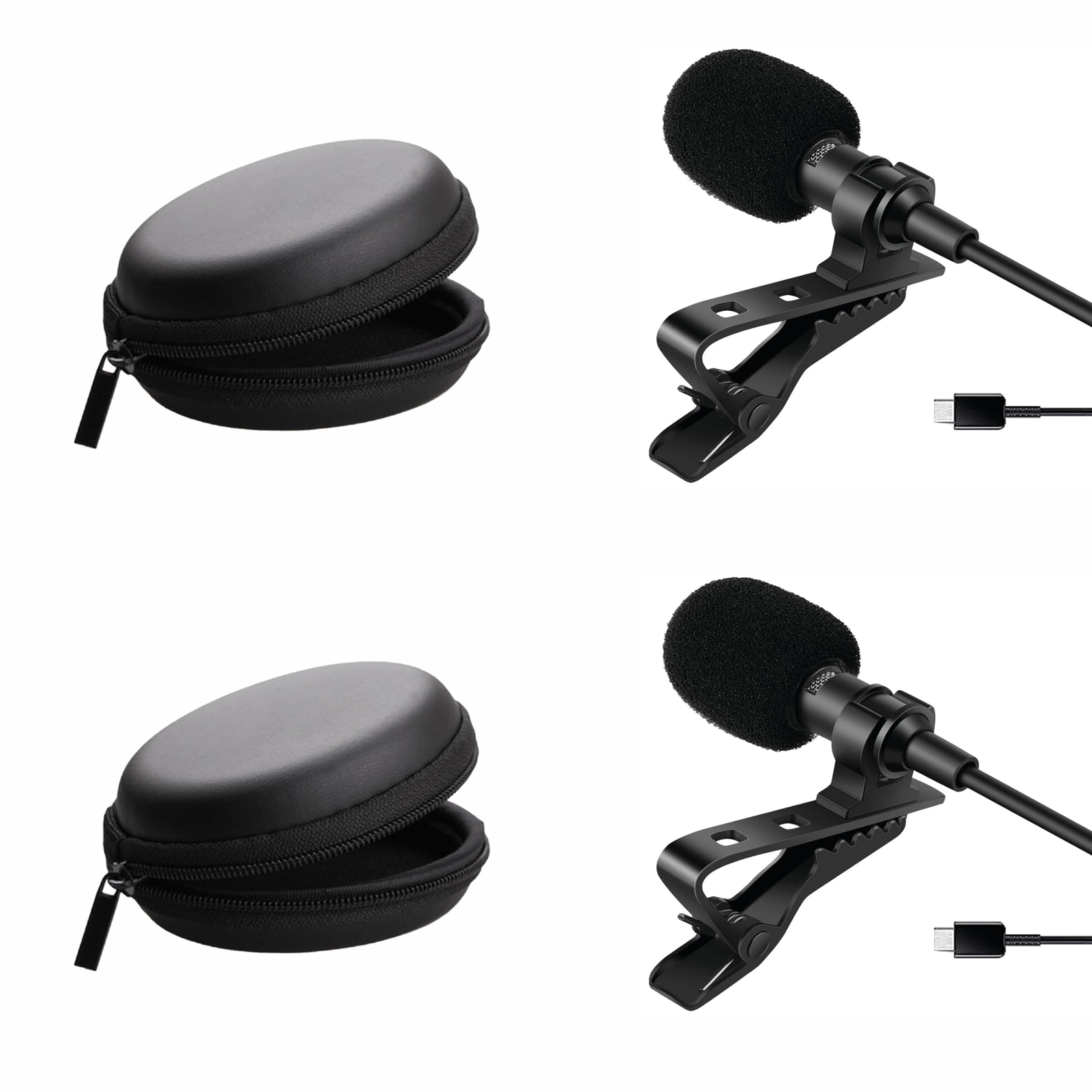 Humble Hb-C01 Lavalier Lapel Condenser Mic For Android, Usb Type C Microphone For Youtube Vlogging Facebook Interview Livestream