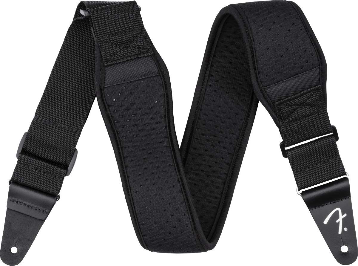 Fender Swell Neoprene Guitar Strap, 2In, Black
