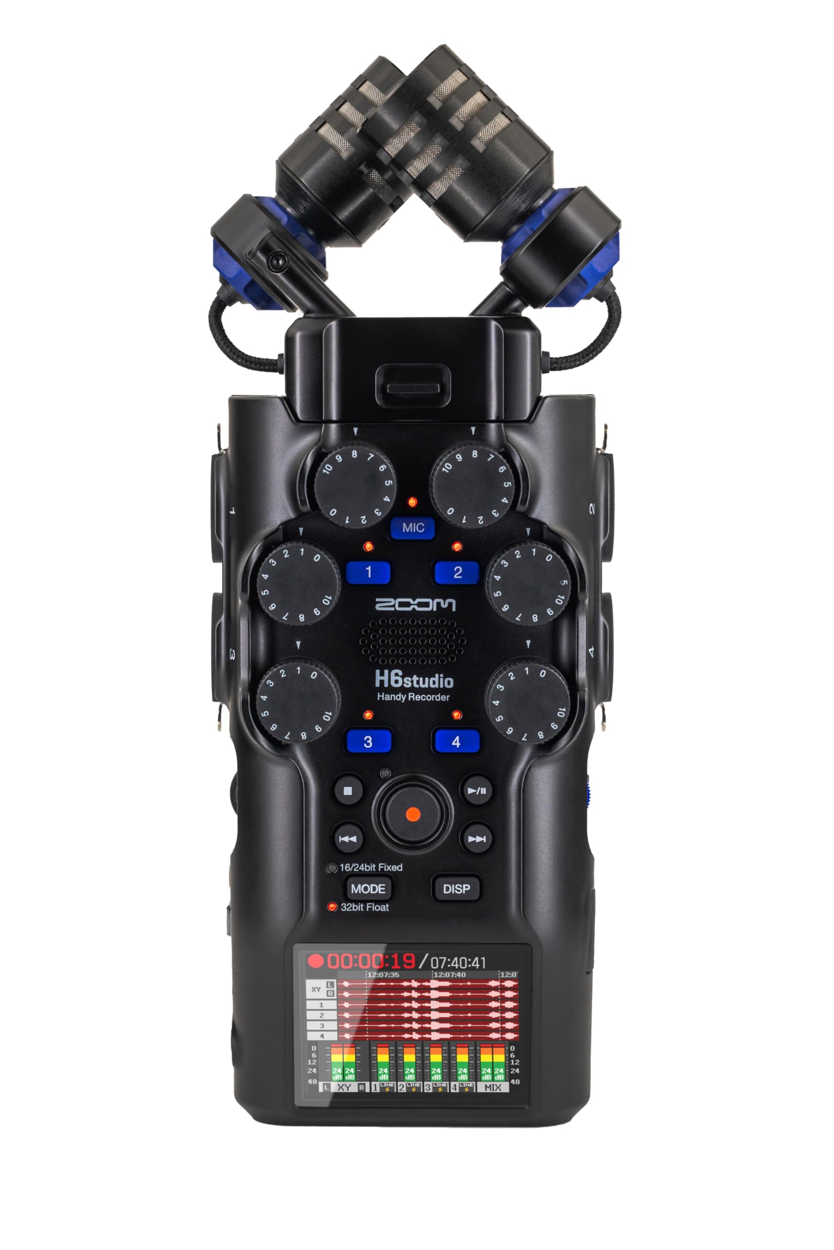 Zoom H6studio 8-Track 32-Bit Float Handy Recorder