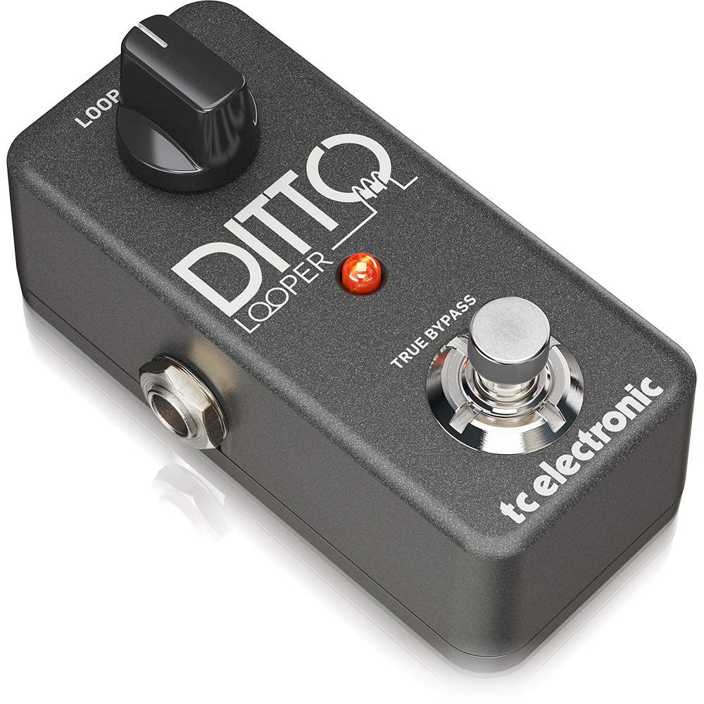 TC Electronic DITTO LOOPER Highly Intuitive Looper Pedal with 5 Minutes of Looping Time, Analog-Dry-Through and True Bypass Mult