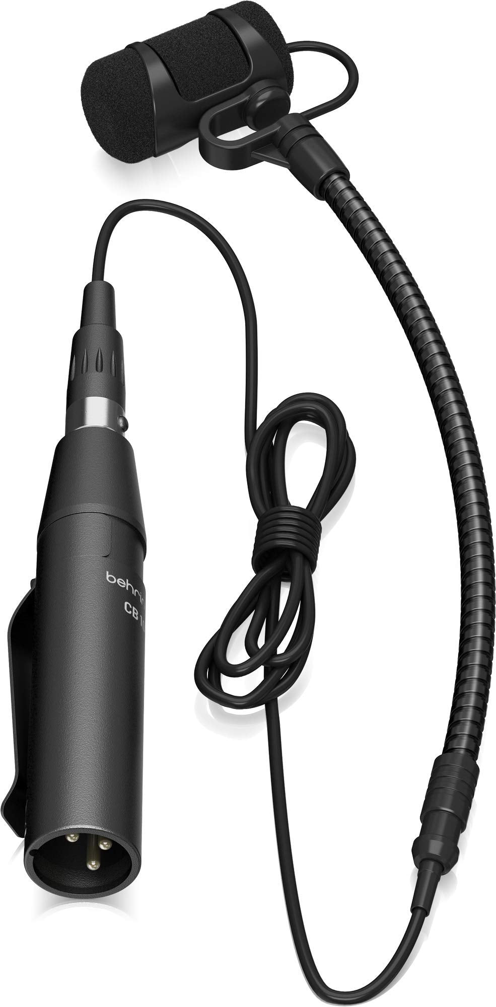 Behringer Cb 100 Condenser Gooseneck Microphone For Instrument Applications,Black