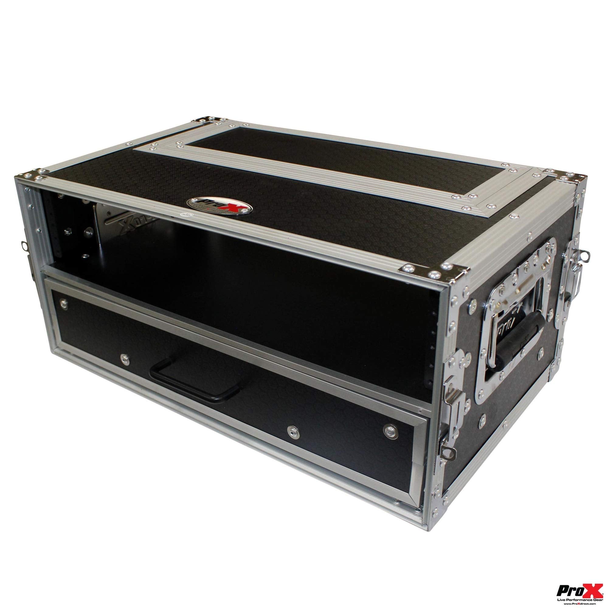 ProX XS-WM2U2DR 2U Rack Case with 2U Rack Drawer 12'' Deep