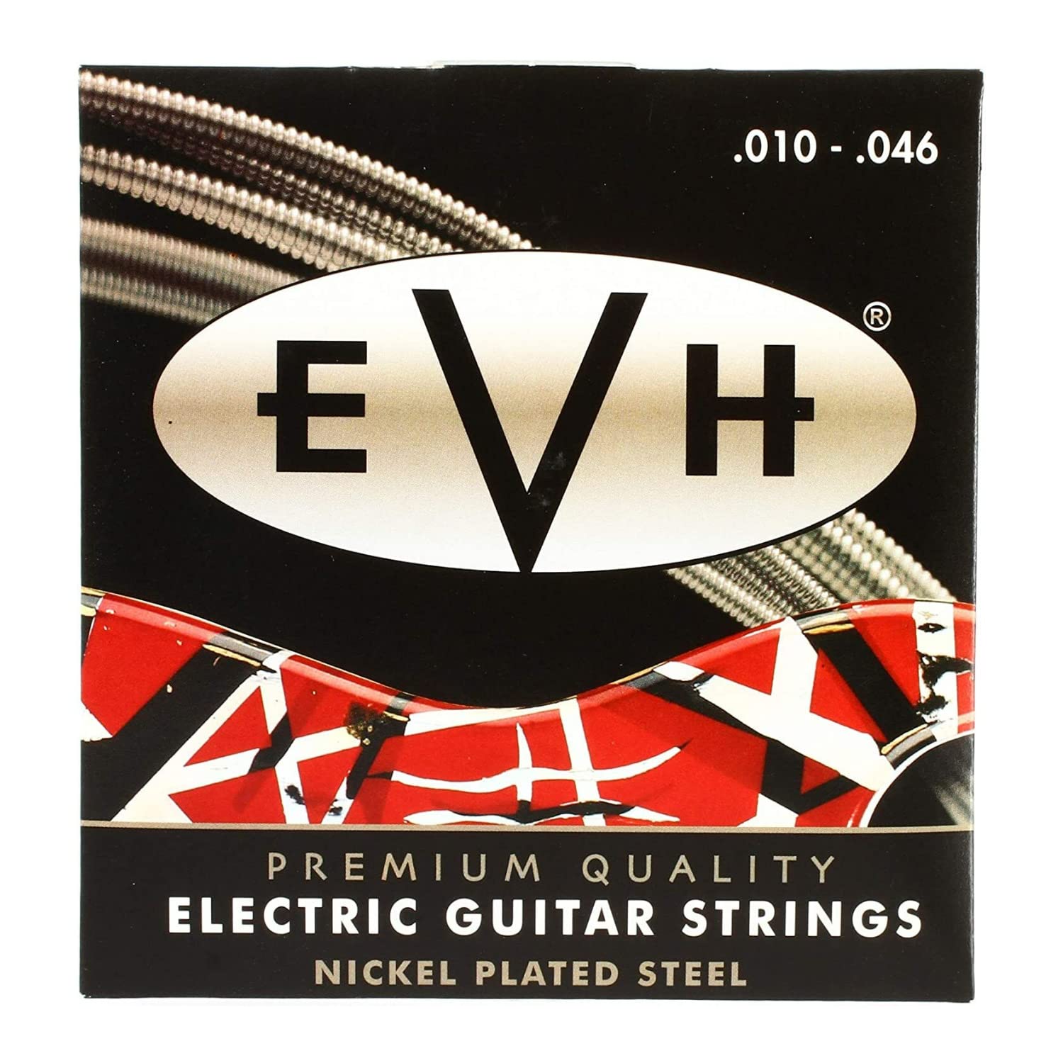 Fender Evh Premium Nickel Plated Electric Guitar Strings, .010 - .046