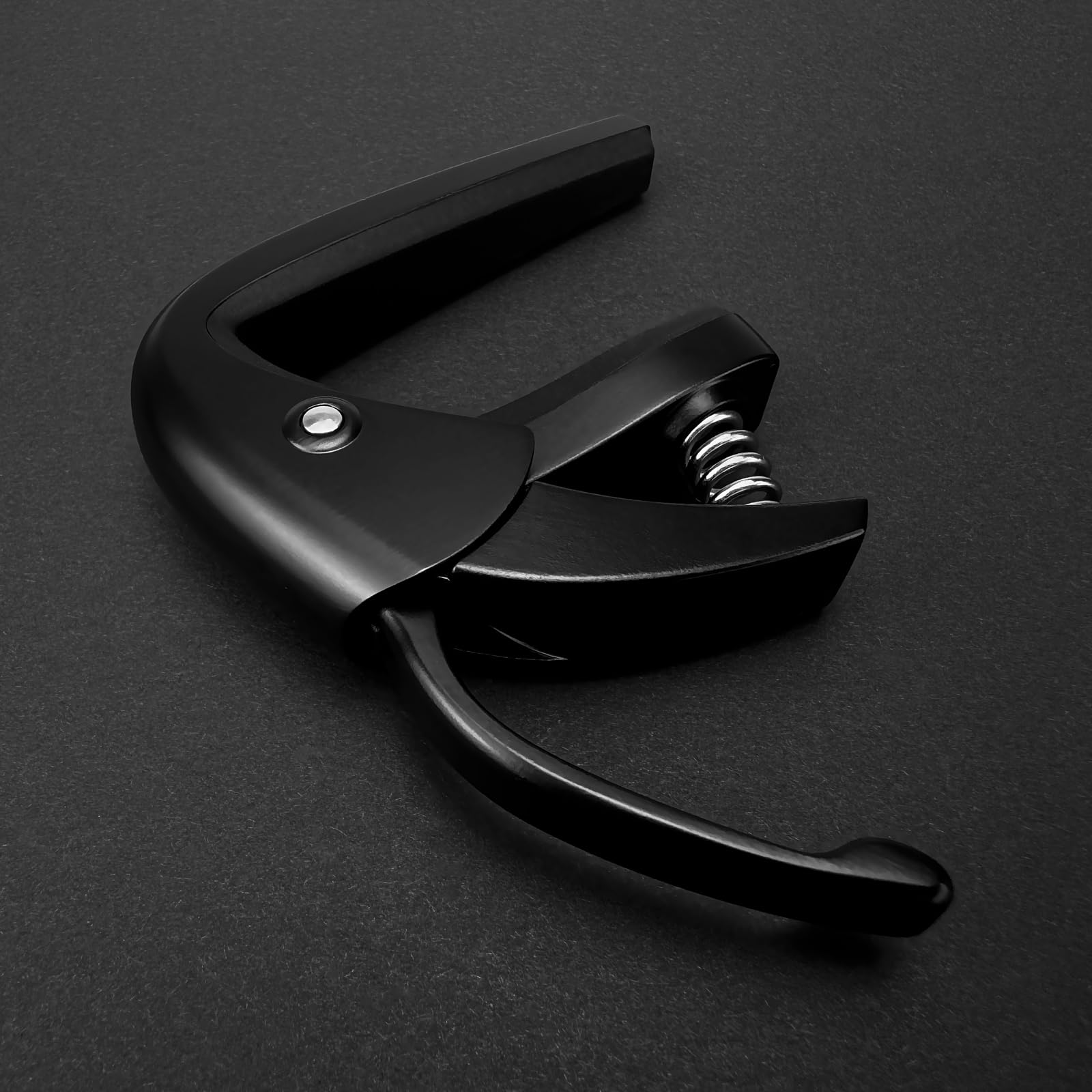 VEINTICO High-end Pro Guitar Capo for 6 Strings Acoustic and Electric Guitars with Quick Lock Performance-Black