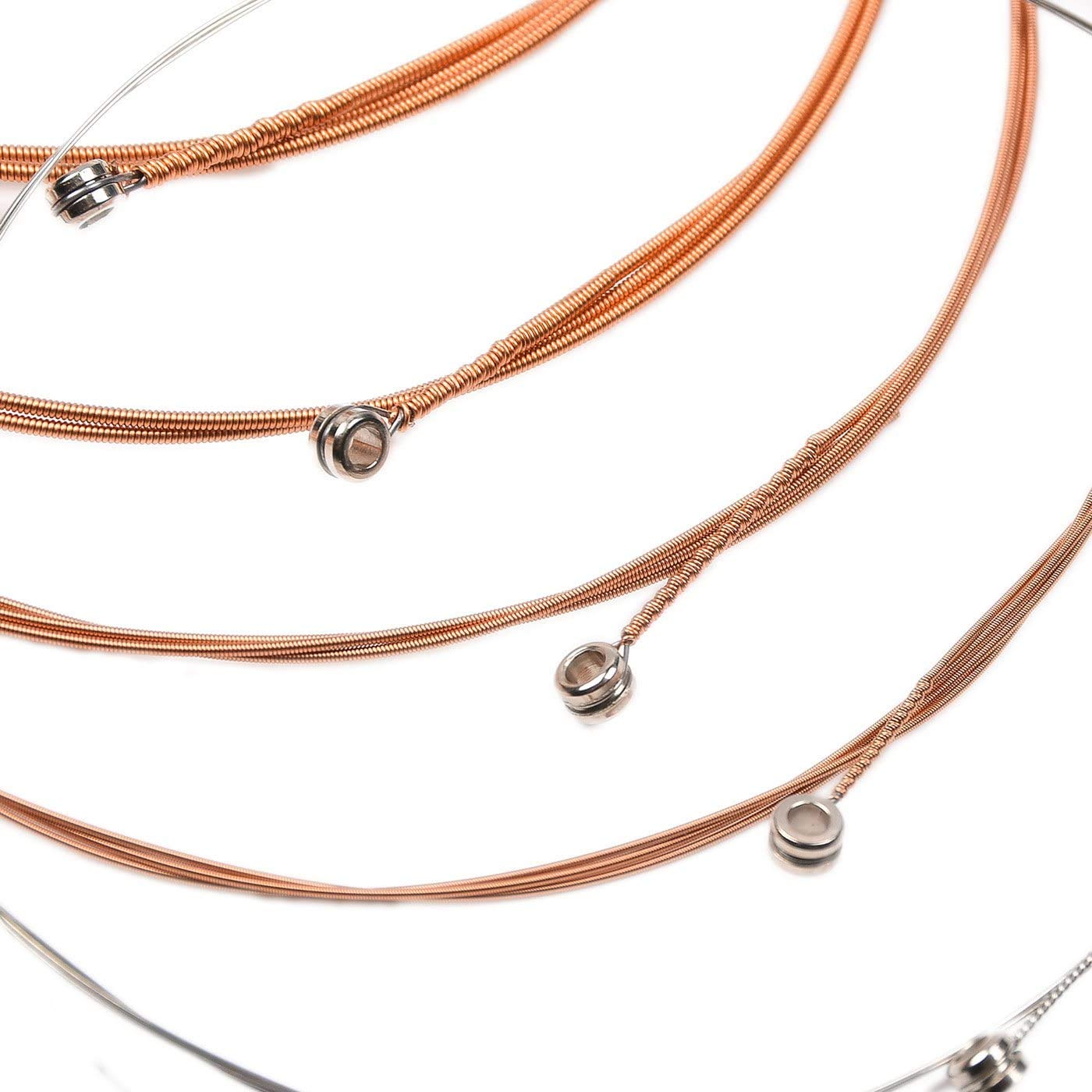 Guitar Strings set for Beginner Learner Practice(set of 6) with 3 in 1 guitar string cutter