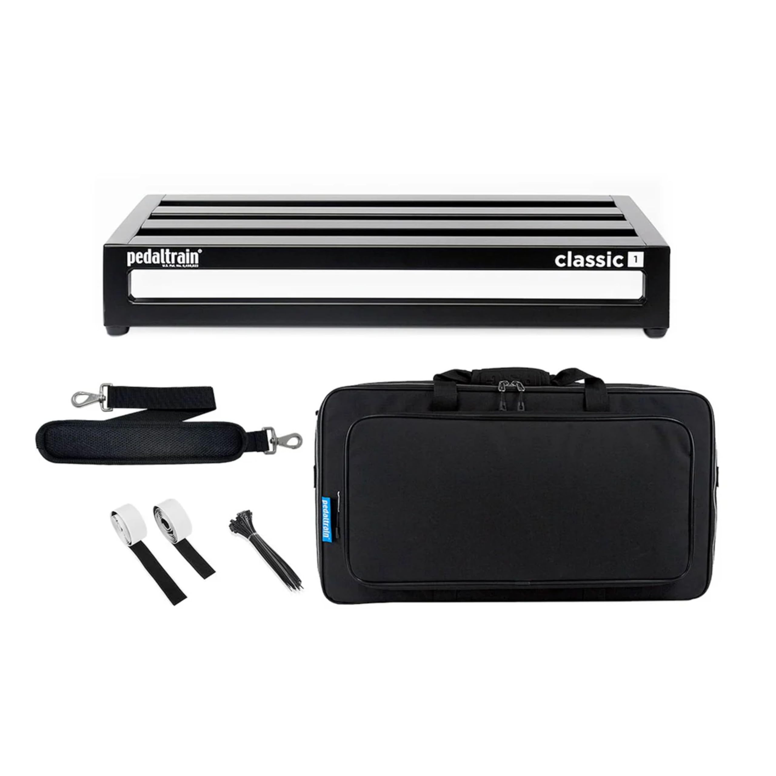 Pedaltrain Classic 1 SC 22 X12.5 Inches Pedalboard with Soft Case