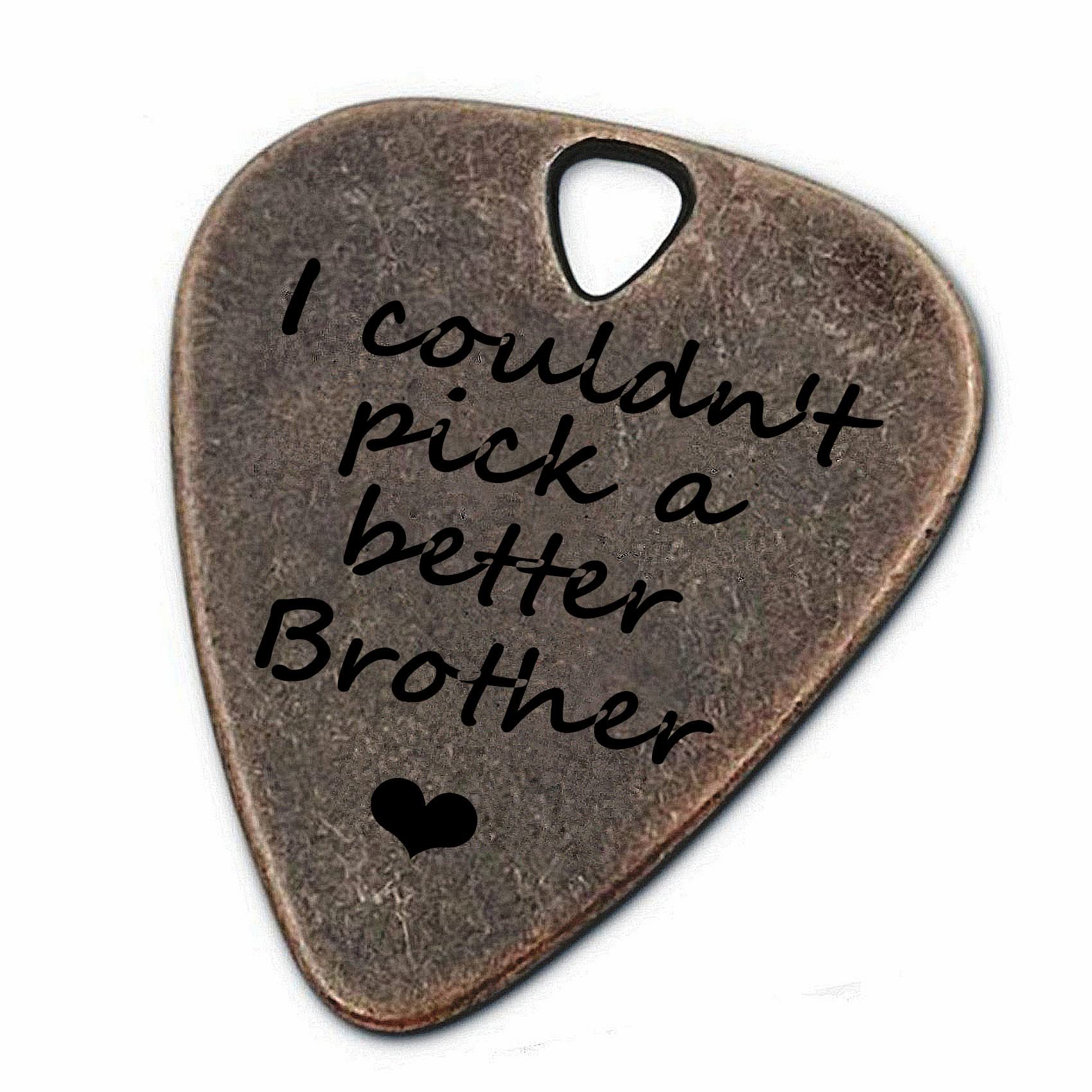 Juppe Birthday Gifts For Brother, I Cloudn'T Pick A Better Brother Guitar Picks, Bronze Music Gifts For Brother (I Cloudn'T Pick