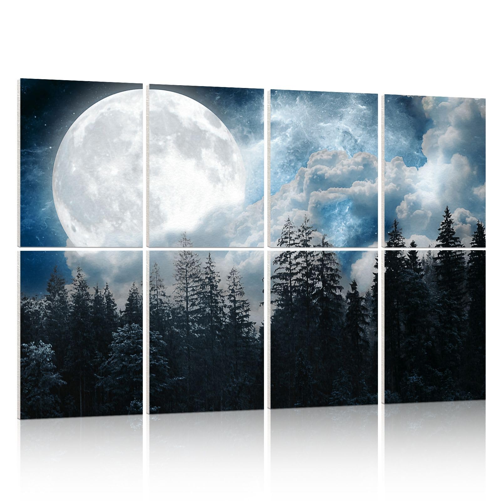 YPY Acoustic Panels Sound Absorbing: 8 Pack Soundproof Wall Panels, Sound Proofing Panels Noise Reducing for Walls Recording Stu