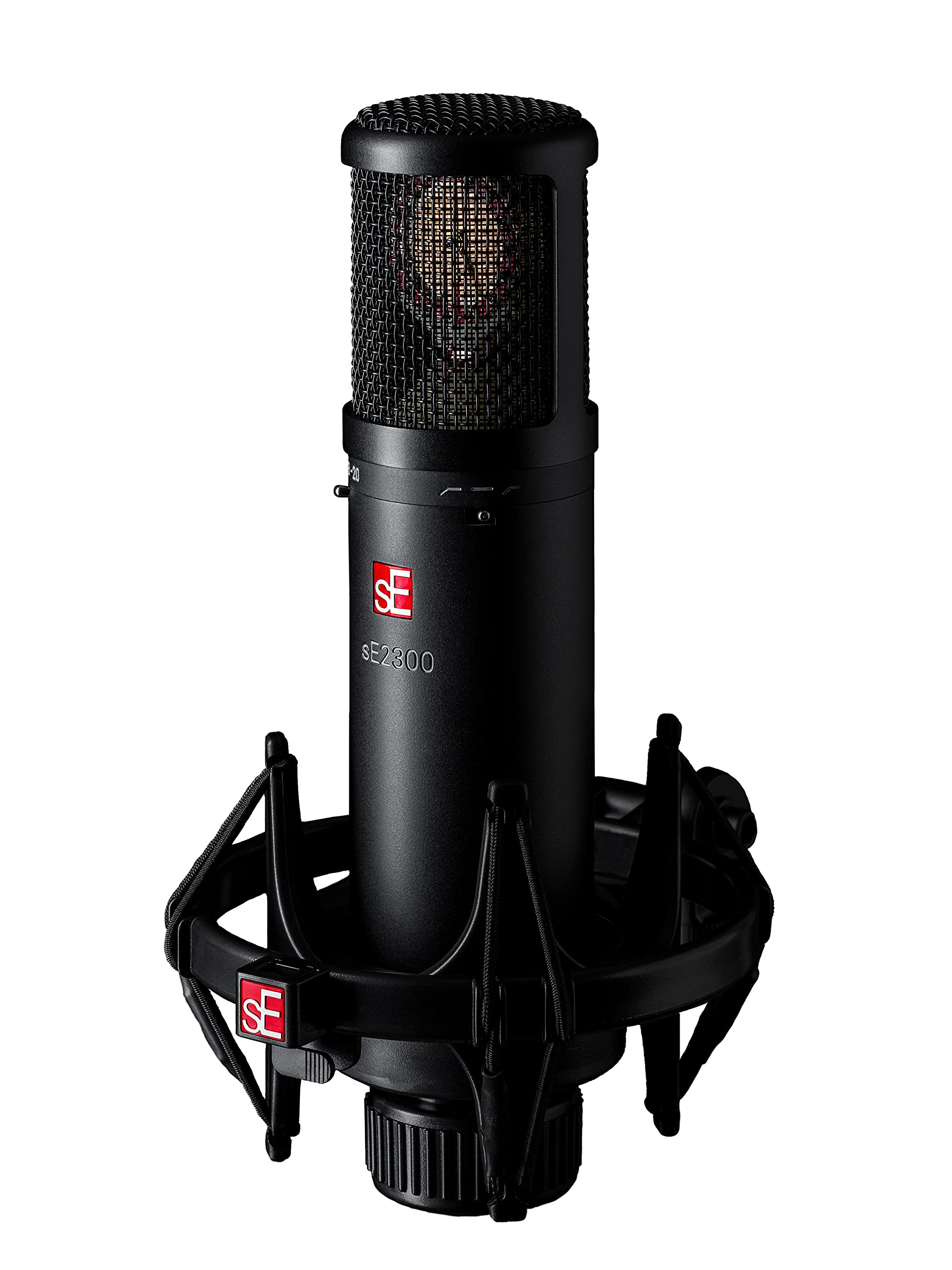Se Electronics - 2300 Multi Pattern Large Diaphragm Condenser Mic With Shockmount And Filter