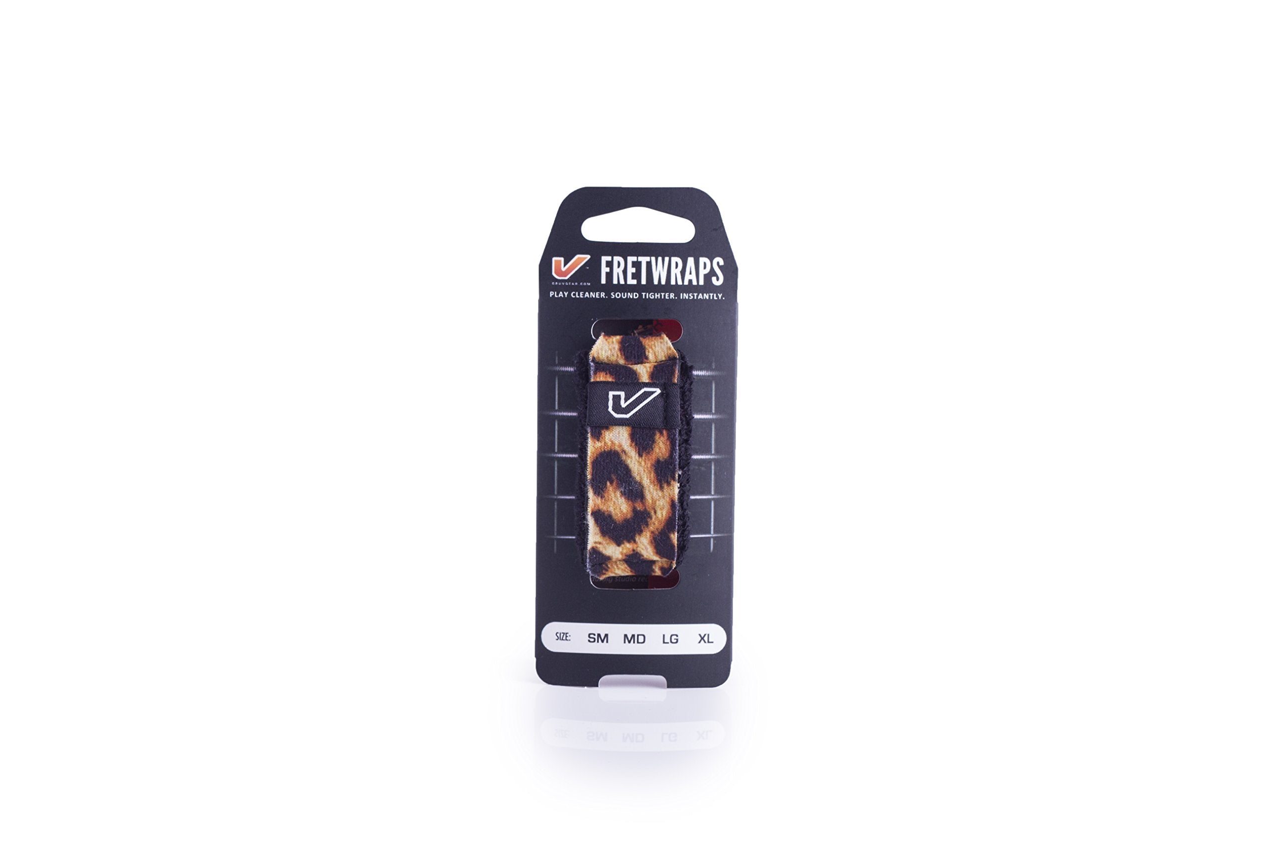 Gruv Gear Fretwraps Wild 'Leopard' String Muter 1-Pack (Small) (Fw-1Pk-Lep-Sm)