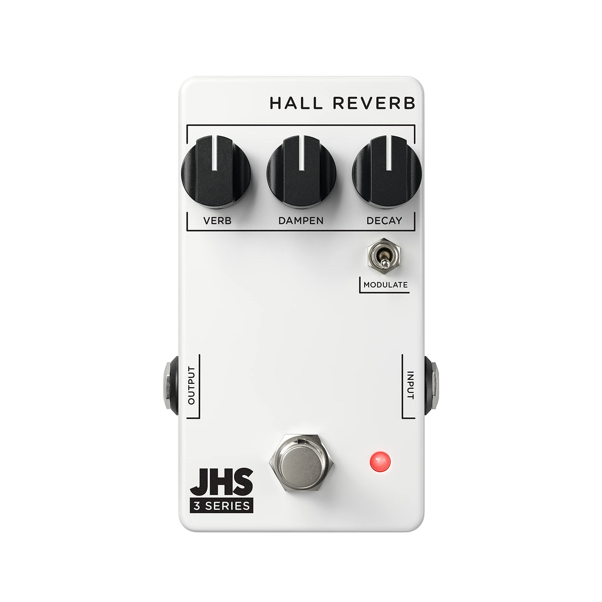 Jhs Pedals 3 Series Hall Reverb, White (3Shr)