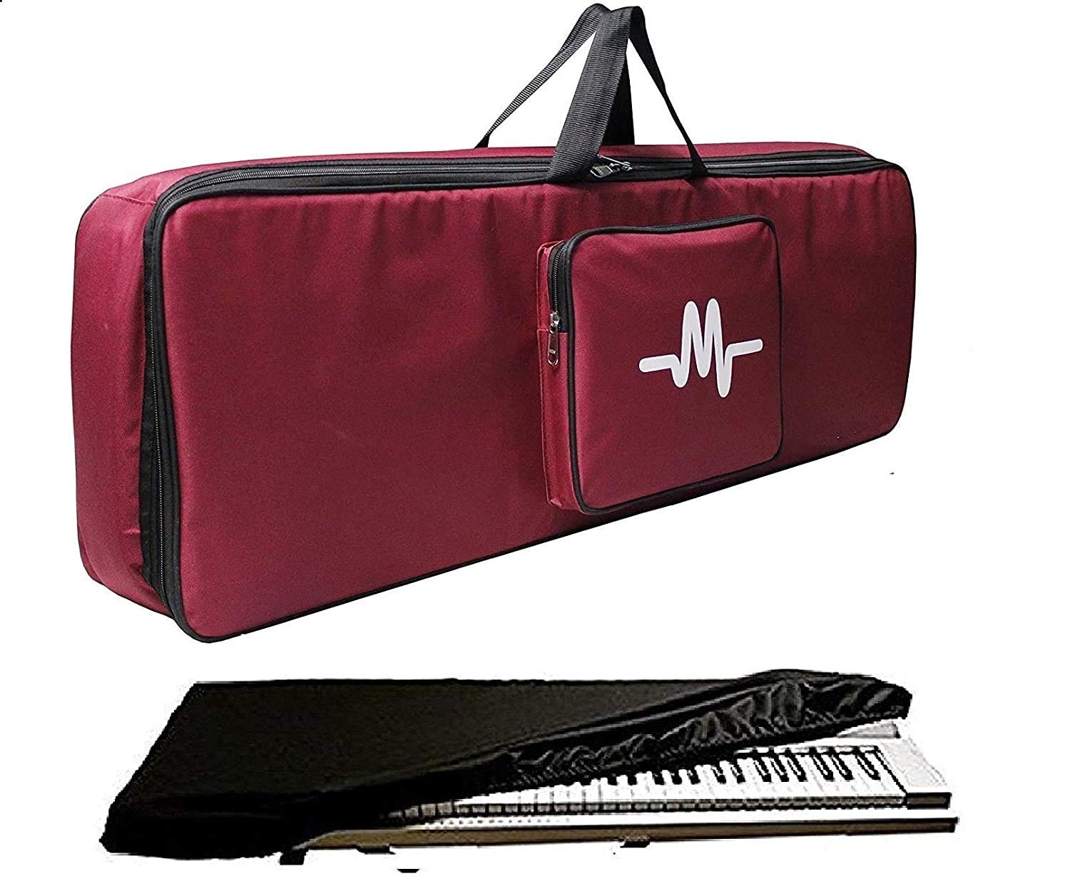 Mexa For Casio Ctk3200 Keyboard Bag Padded Sponge Bag With Dust Cover.