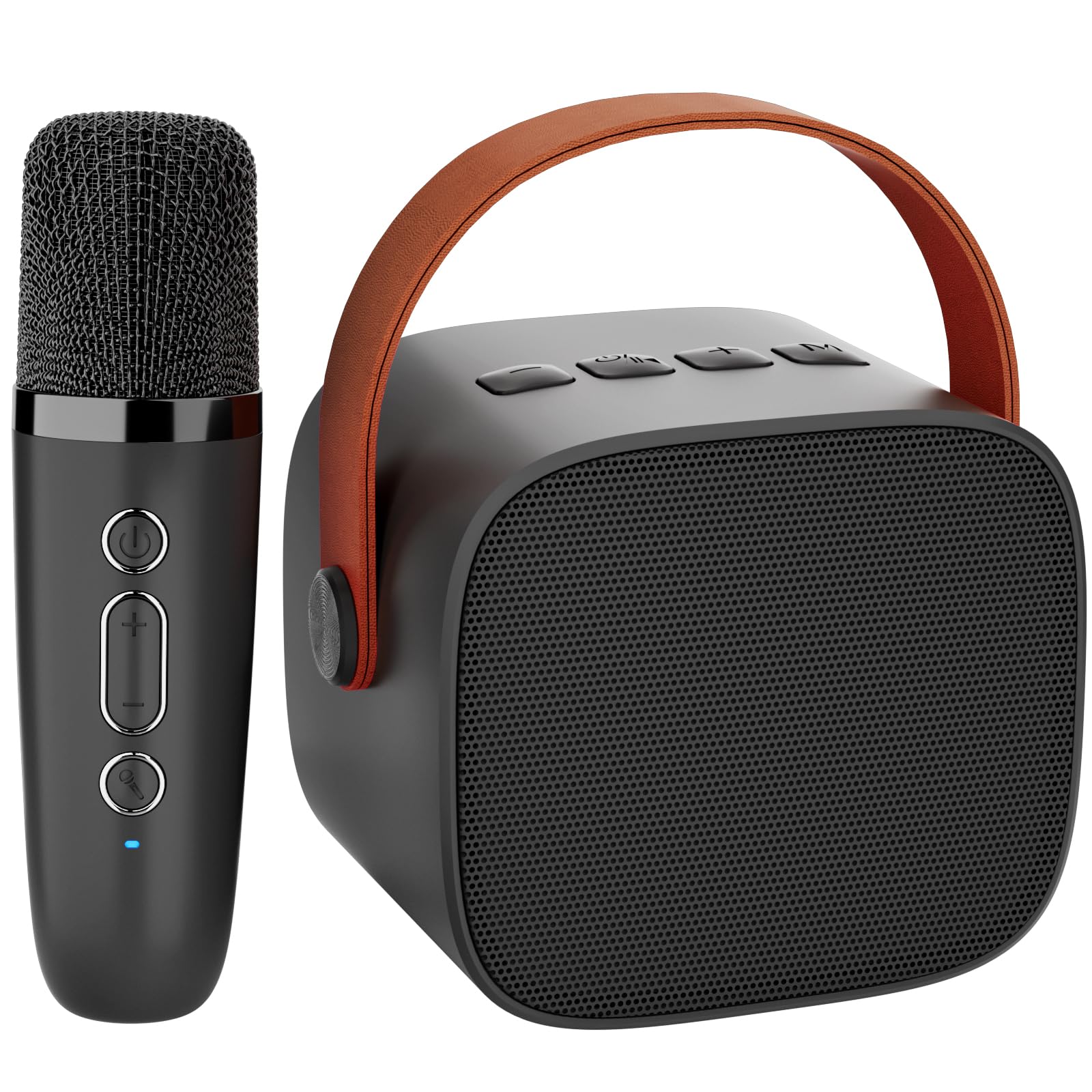 Iroo Karaoke Machine For Kids, Portable Bluetooth Speaker With Wireless Microphone, Music Player Toys Gifts For Boys Girls 4, 5,