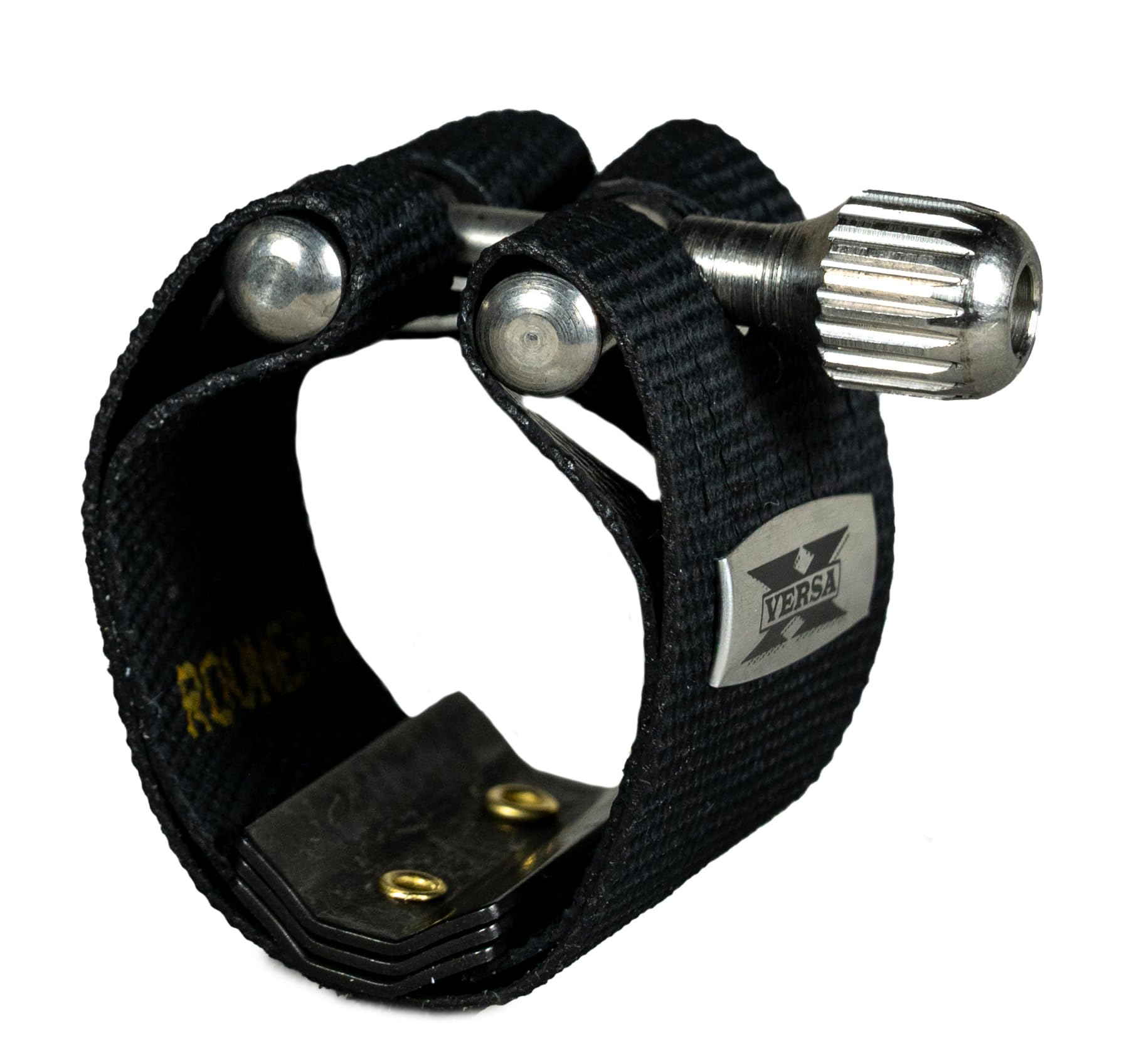 Rovner Ligature & Plastic Cap for Alto Standard Saxophone - Versa X Ligature for Metal Mouthpiece (X-1M)