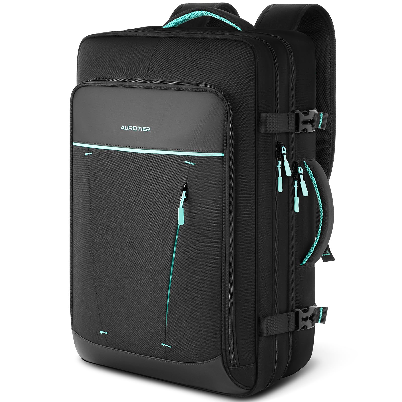 AUROTIER DJ Controller Bag for DDJ-FLX4/DDJ 200/DDJ 400/DDJ REV1, Padded DJ Backpack with Multi-pocket for 17 Inch Laptop, Cable