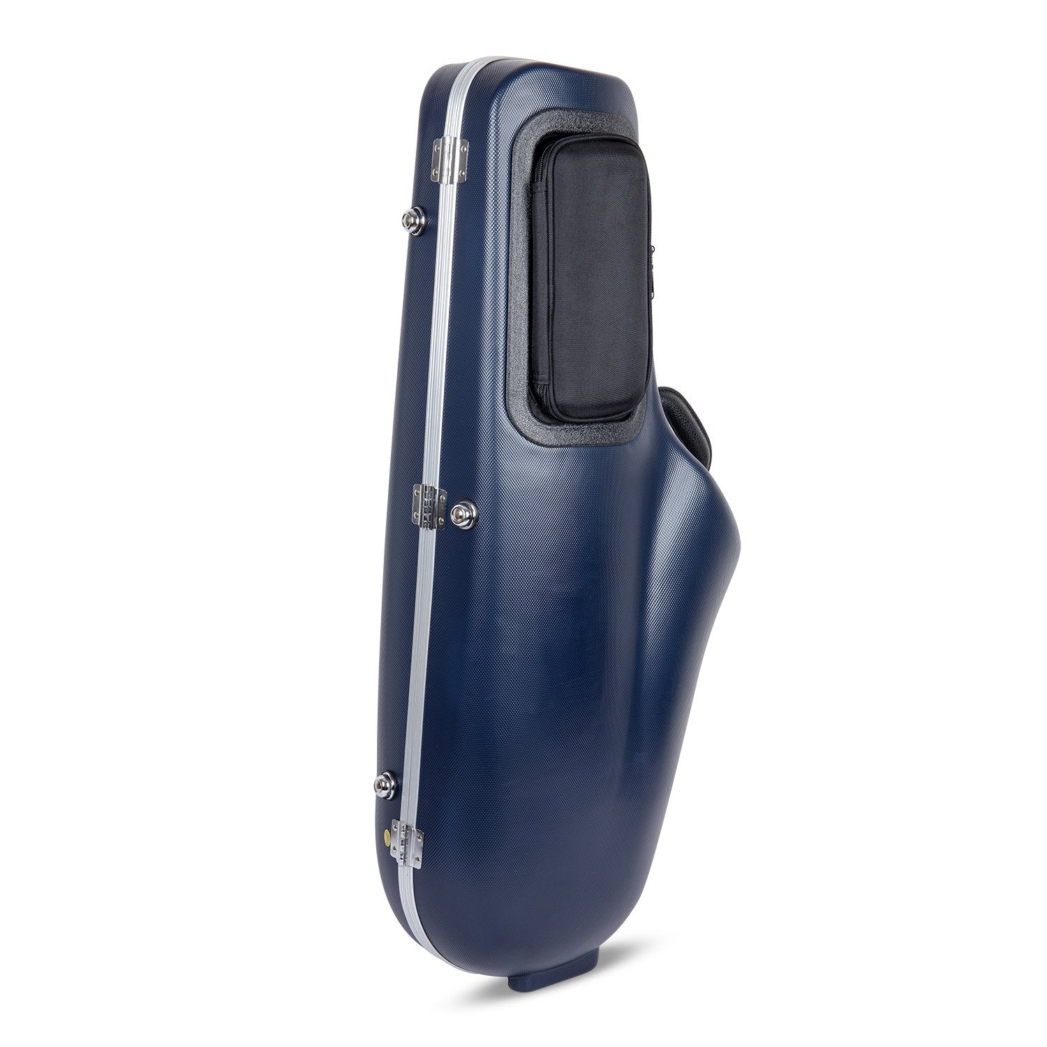 Crossrock Tenor Saxophone Case, ABS Molded Hard Shell Case, Blue