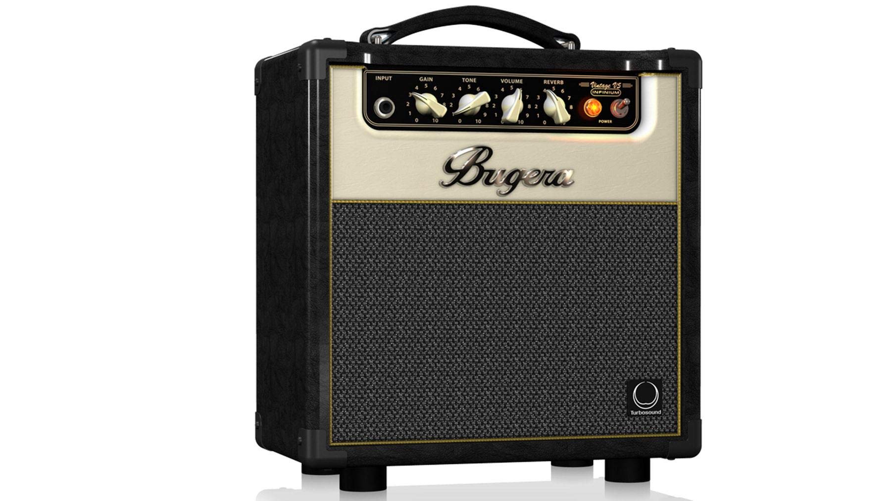 Bugera V5 INFINIUM 5-Watt Class-A Tube Amplifier Combo with INFINIUM Tube Life Multiplier, Original Turbosound Speaker, Reverb a