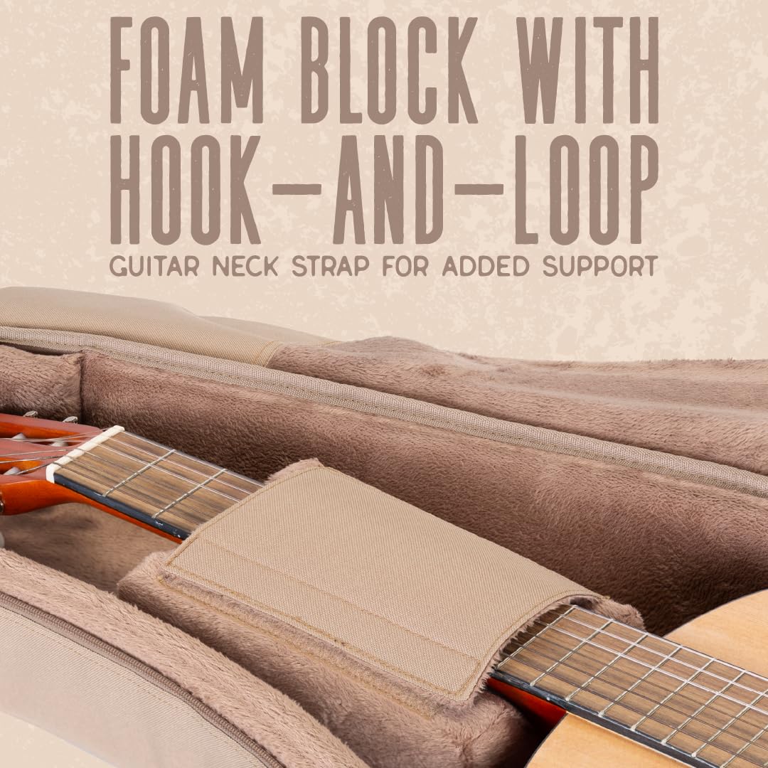 Levy's Deluxe Gig Bag for Bass Guitars - Tan / Tan