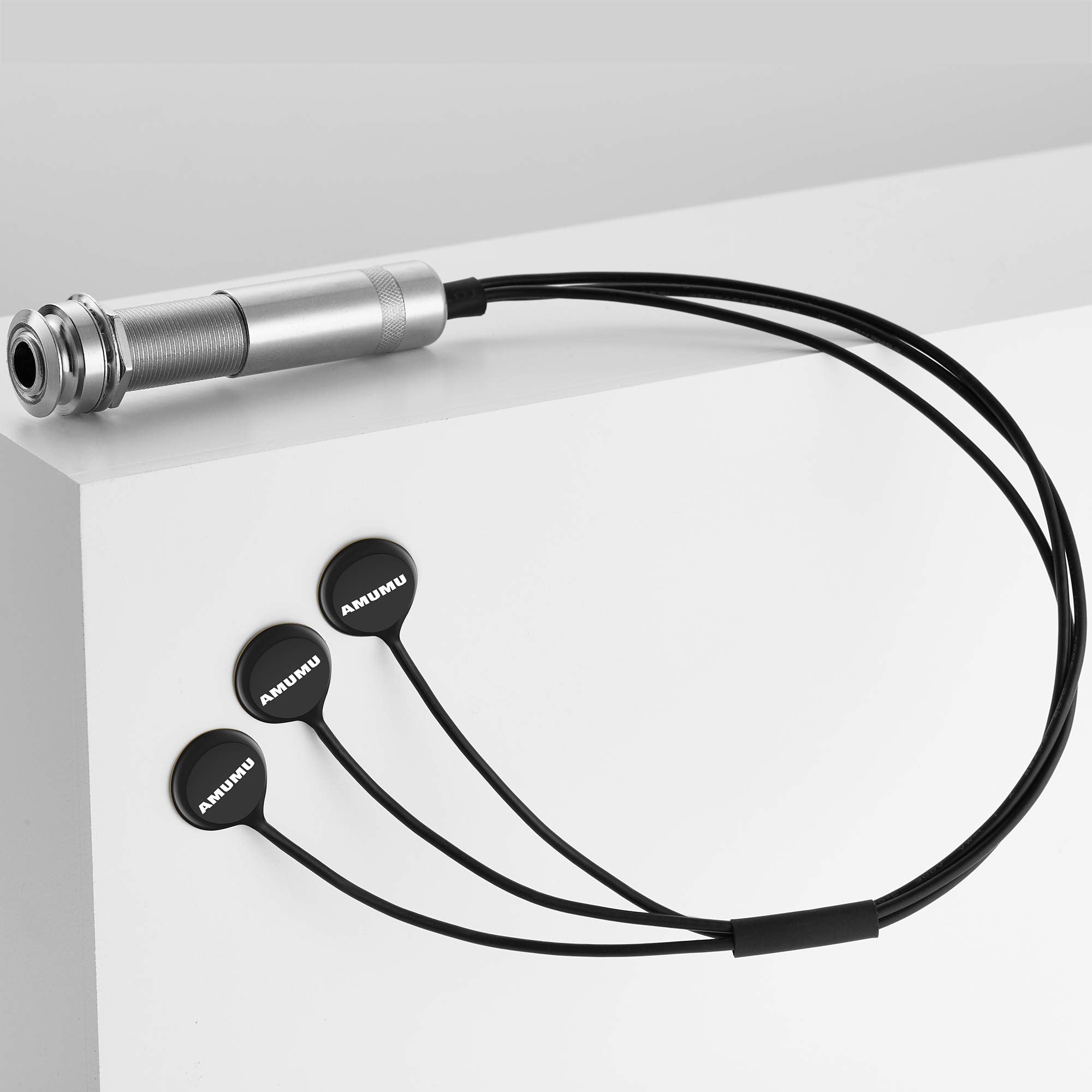 AMUMU BOUNTIFUL Acoustic Guitar Pickup Contact Microphone Piezo Transducer