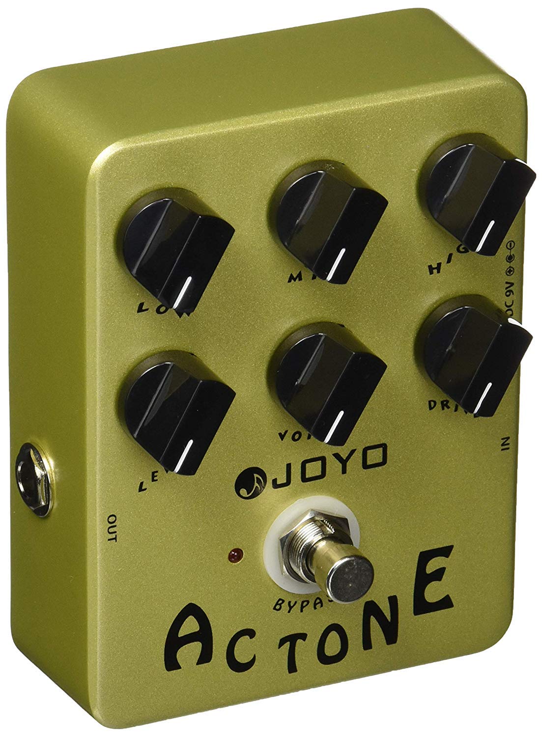 Joyo JF-13 AC Tone Vintage Tube Amplifier effects pedal, analog circuit and bypass