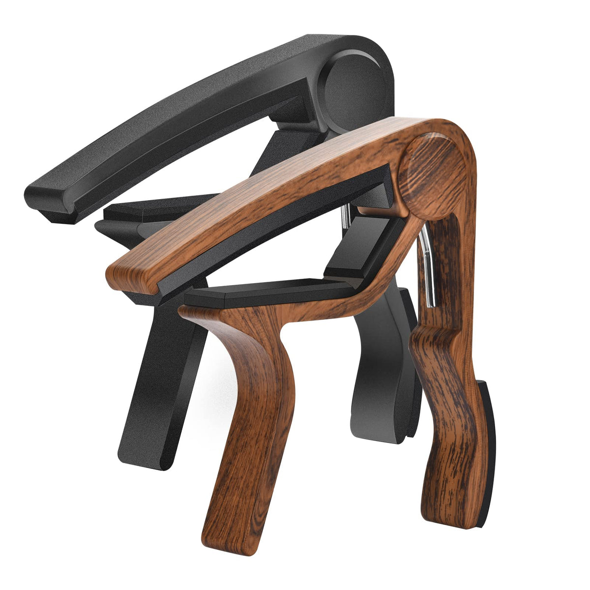 Guitar Capo, 2 Pack Capo For Acoustic Guitar, Guitar Capo For Electric Guitars, Bass, Buzzing-Free, Quick Release, Easy To Use,