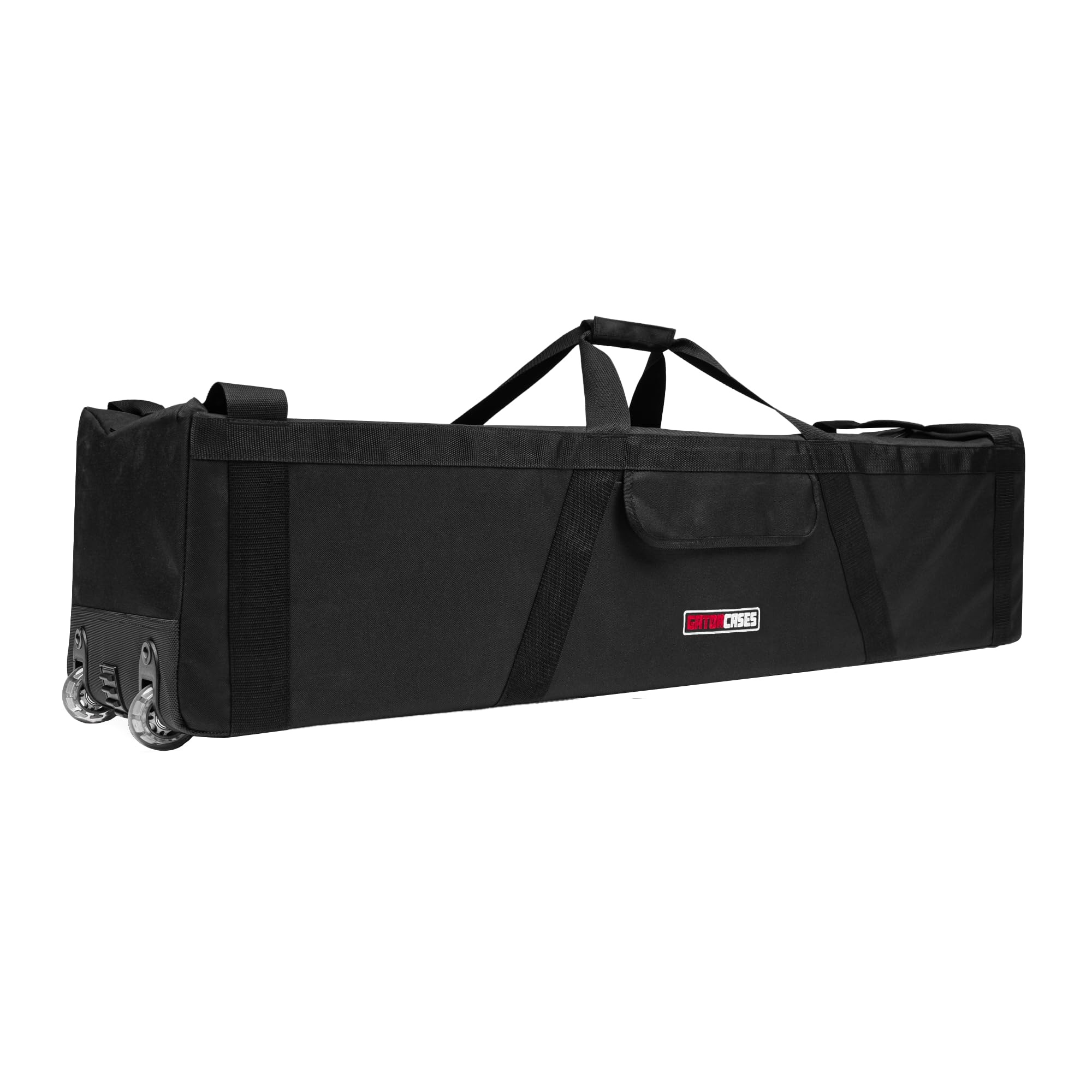 Gator Cases MiZone Drum Set Hardware Bag with Wheels and Tow Handle, 46 x 12 x 12 (GP-HDWE-1246W)
