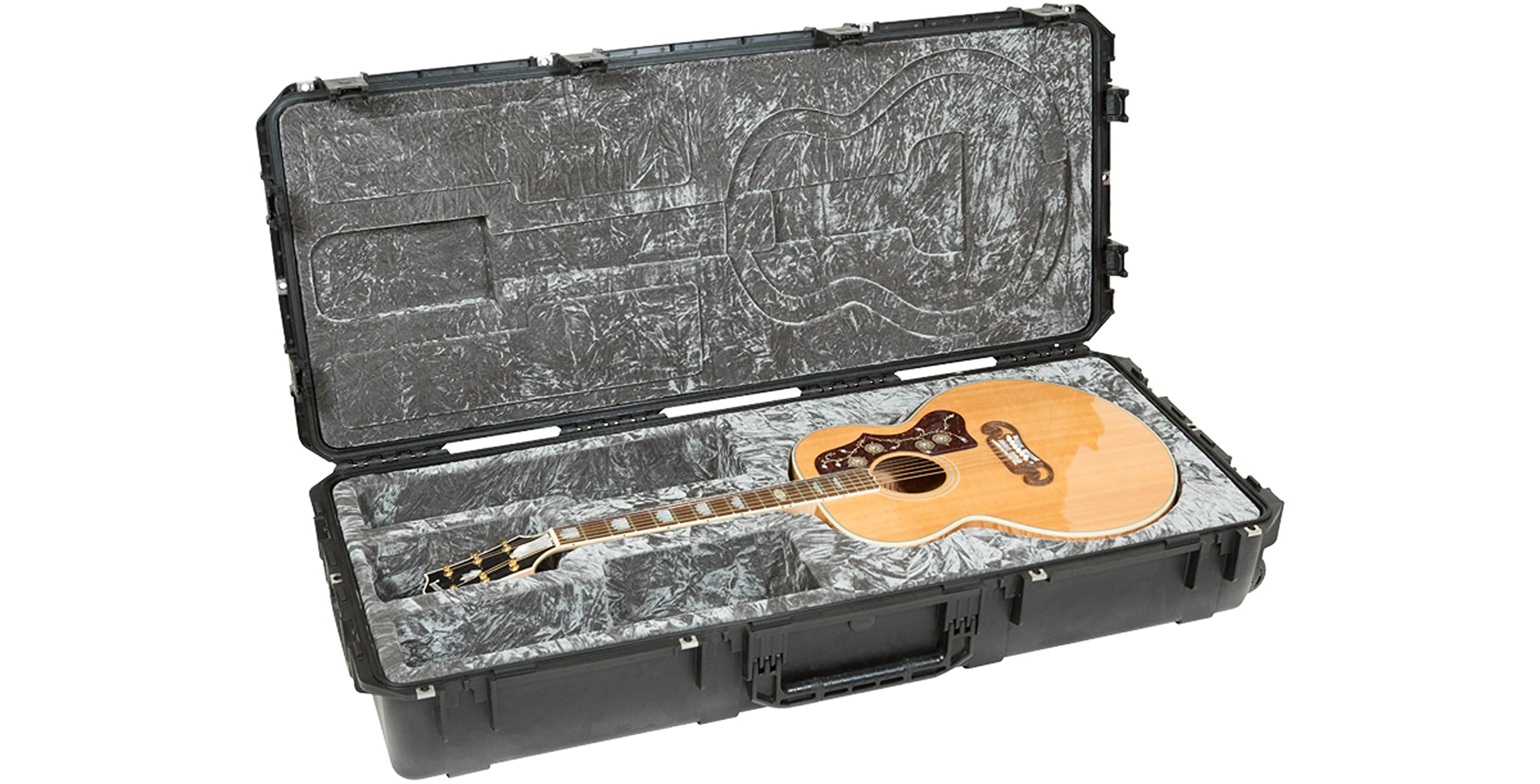 SKB 3i-4719-20 Injection Molded Jumbo Guitar Case with Wheels