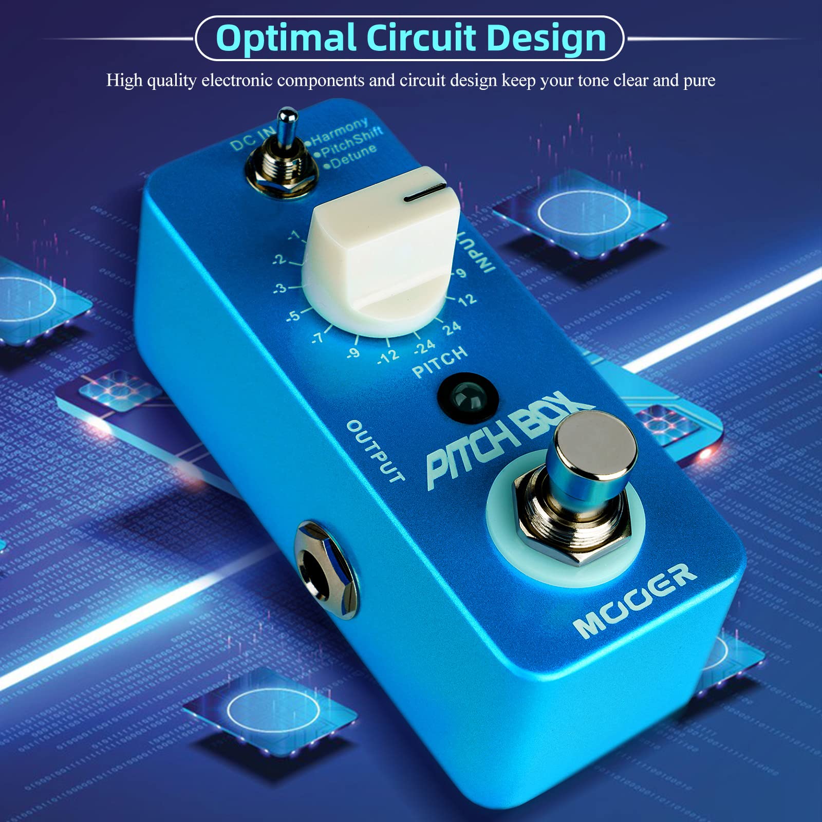 Mooer digitech drop pedal harmonizer guitar pedal mooer pitch box mps1 guitar effect pedal pitch box guitar harmonizer pitch shi