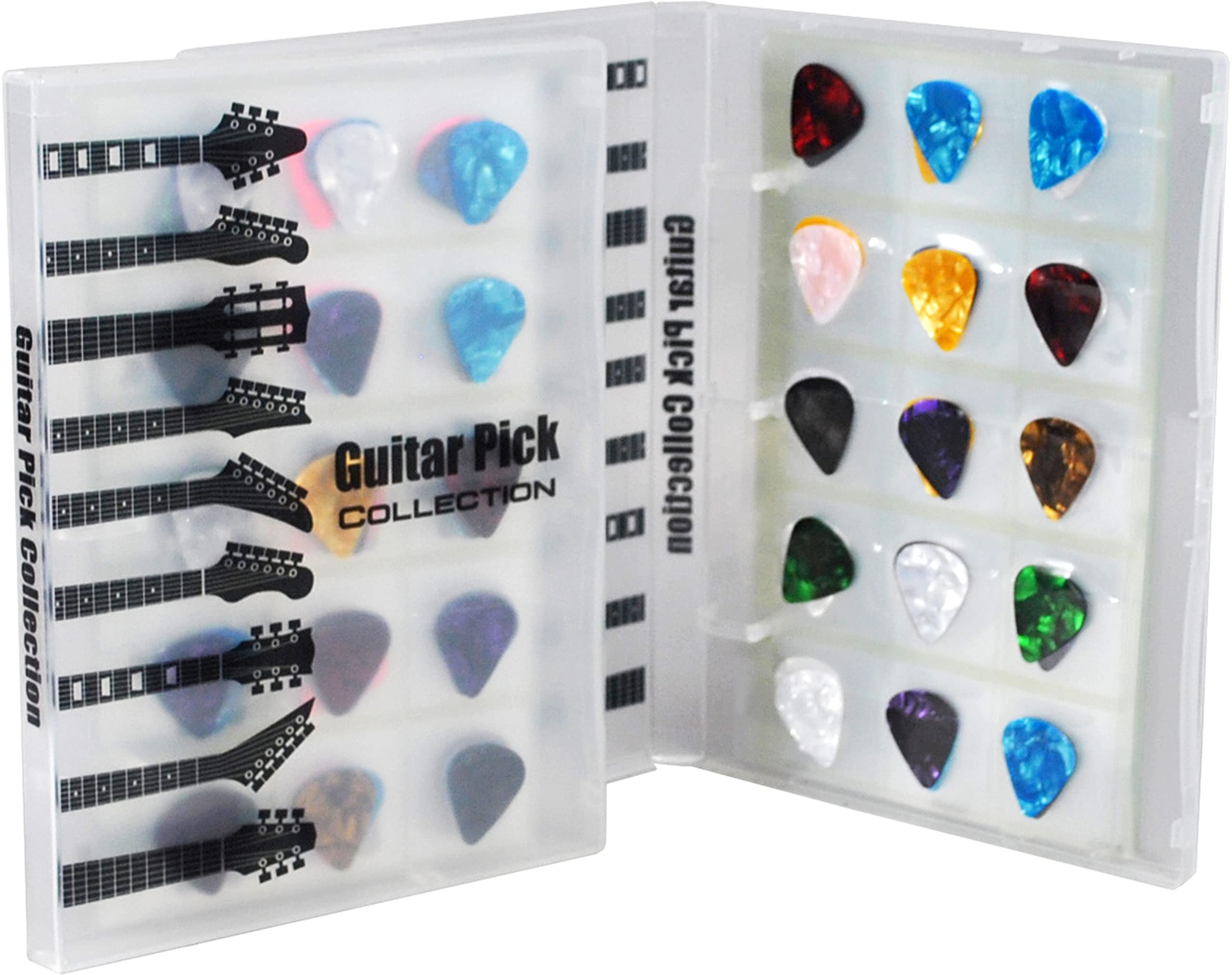 UniKeep Guitar Pick Collection Kit - Holds Up To 225 Picks