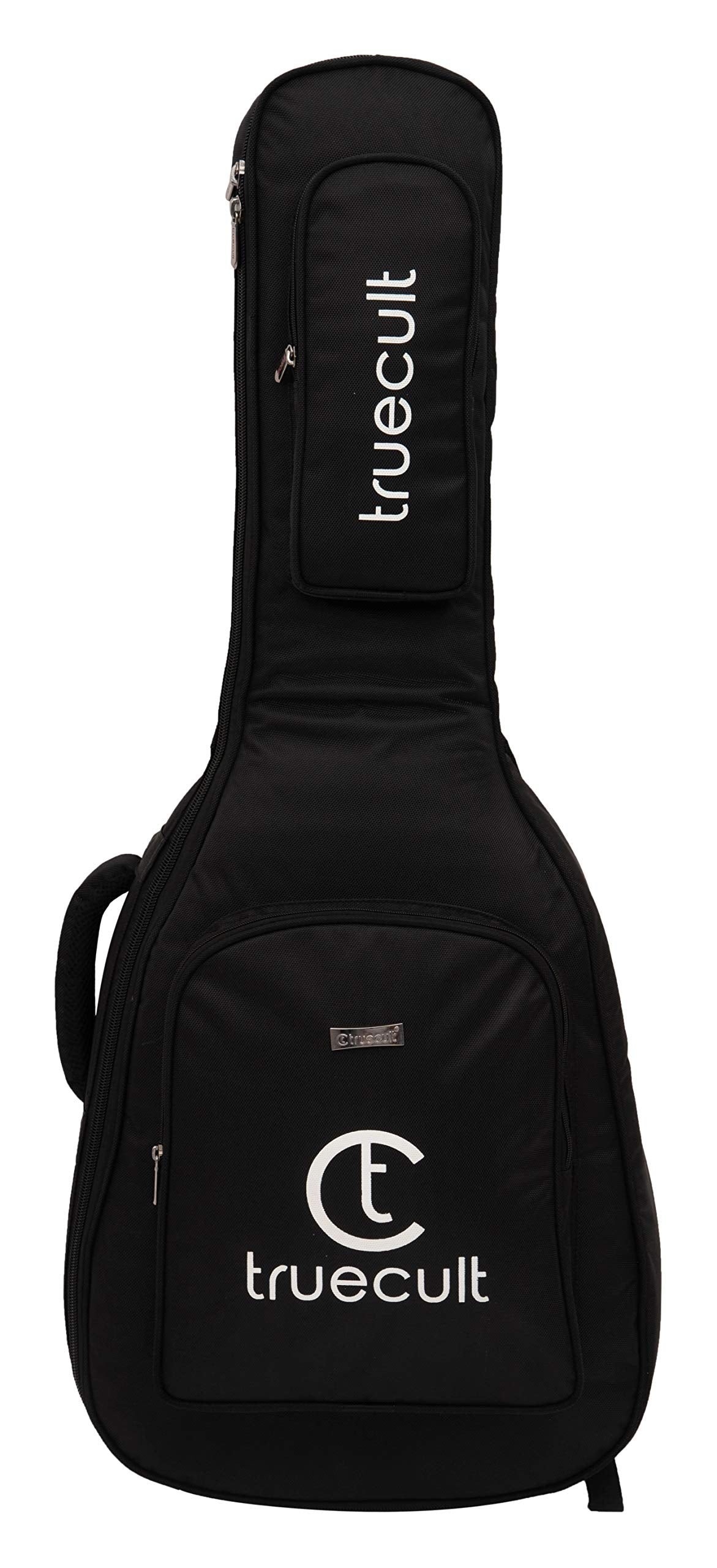 True Cult Acoustic Guitar Bag/Cover with Foam Padding {Black} Strong and Durable and shapes folk/classical guitars 38, 39, 40, 4