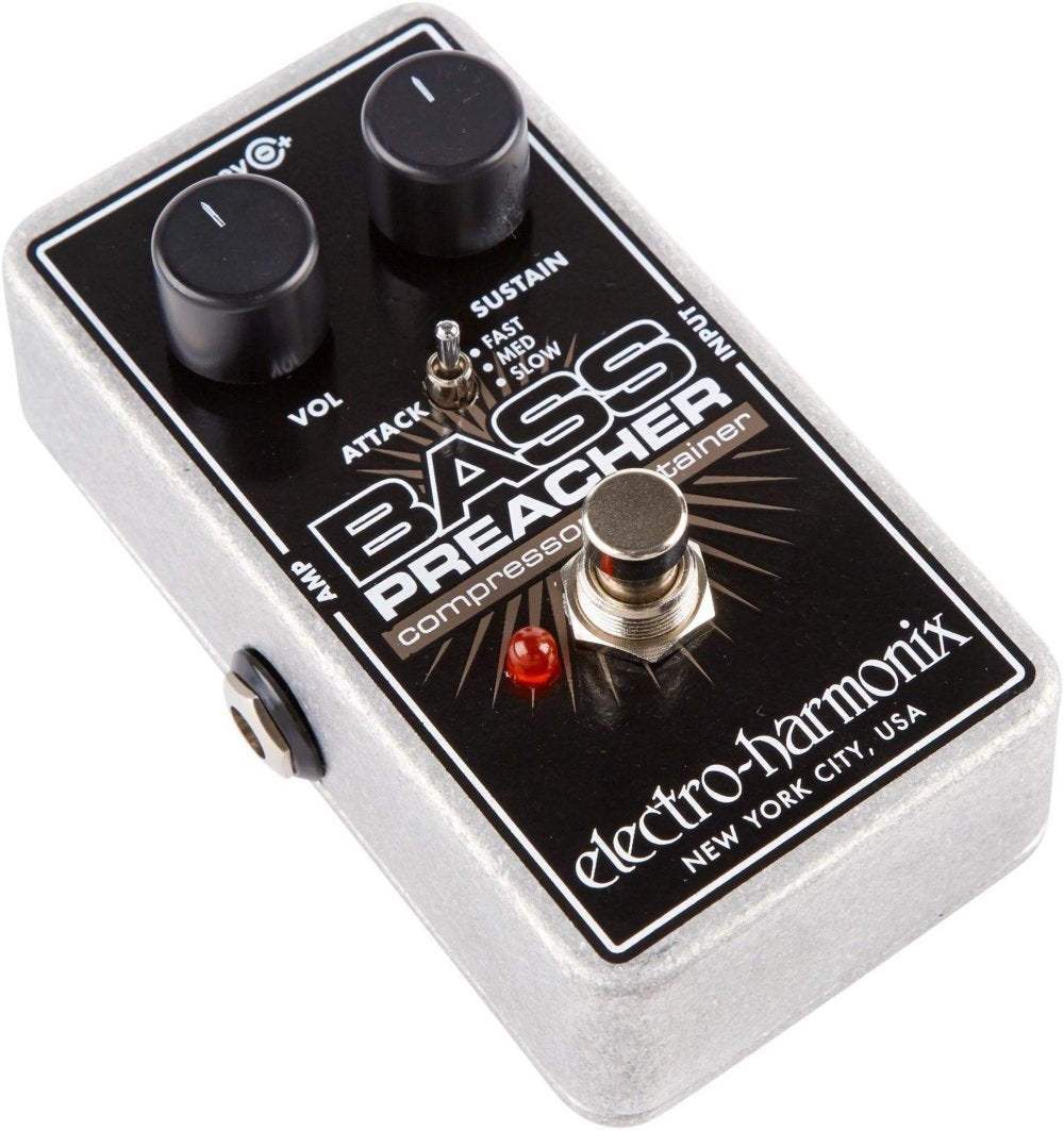 Electro-Harmonix Bass Preacher Bass Compressorsustainer Pedal