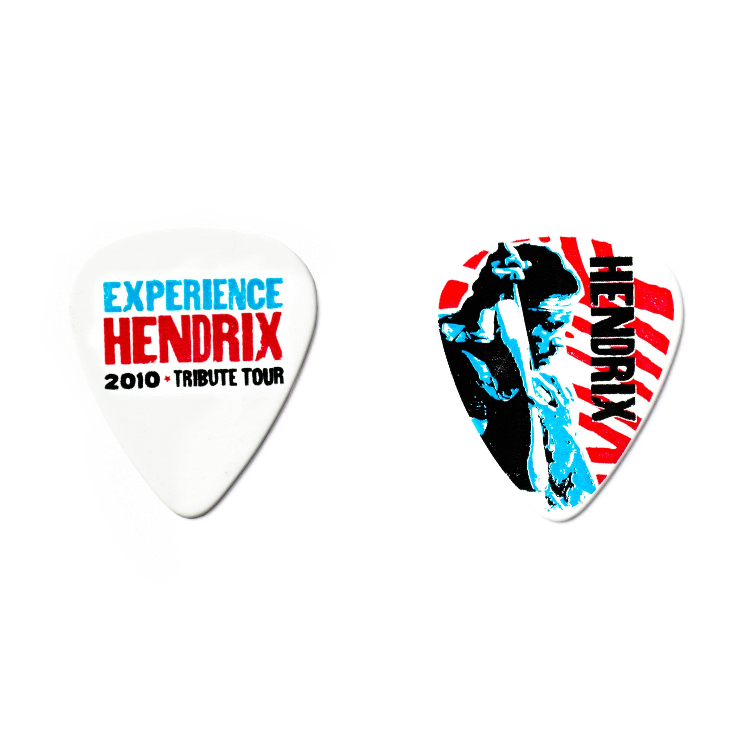Jim Dunlop JHPT09M Jimi Hendrix Tribute Tour Pick Tin, Assorted, Medium, 6 Picks/Tin
