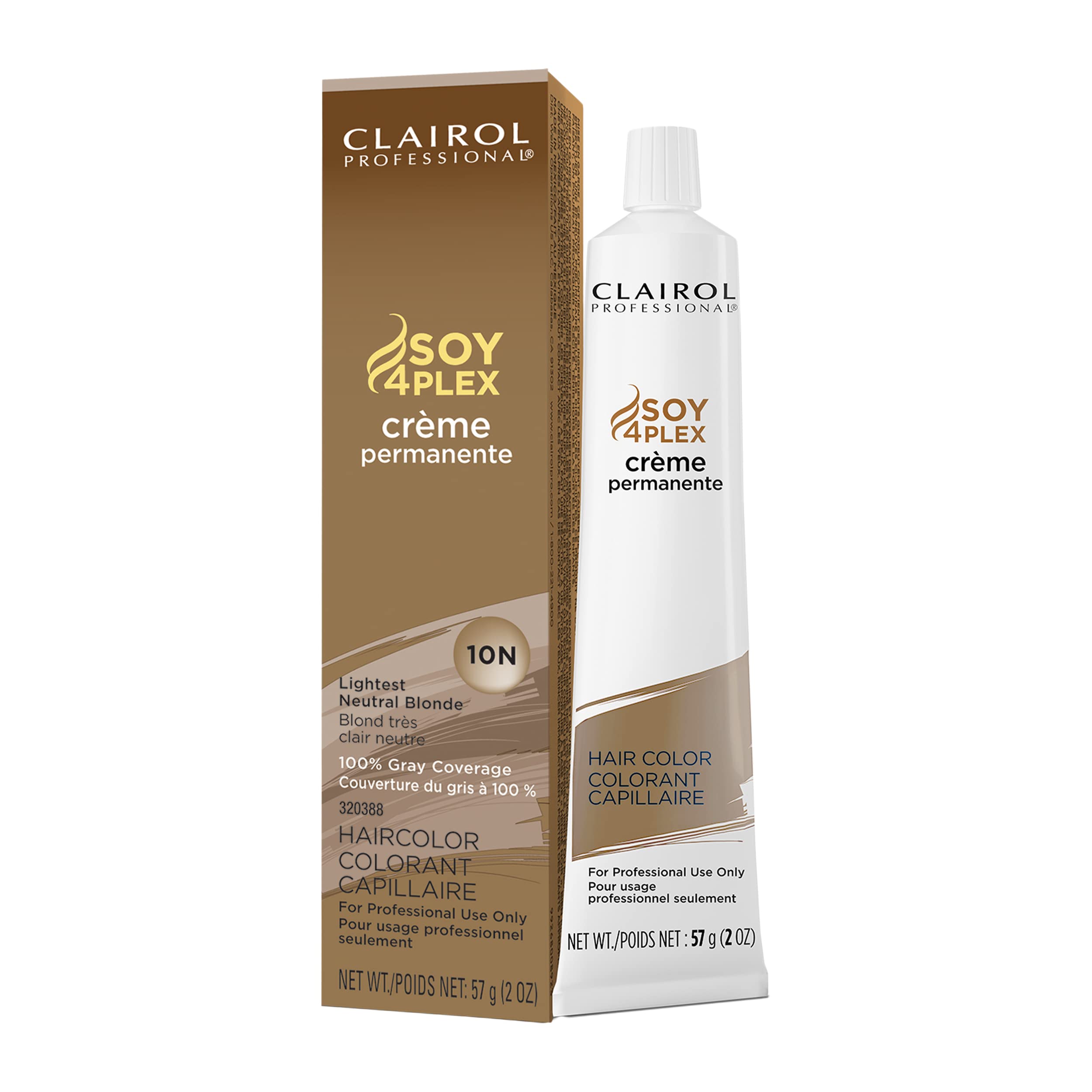 Clairol Professional Permanent Crame, 10N Lightest Neutral Blonde, 2 Oz (Pack Of 1)