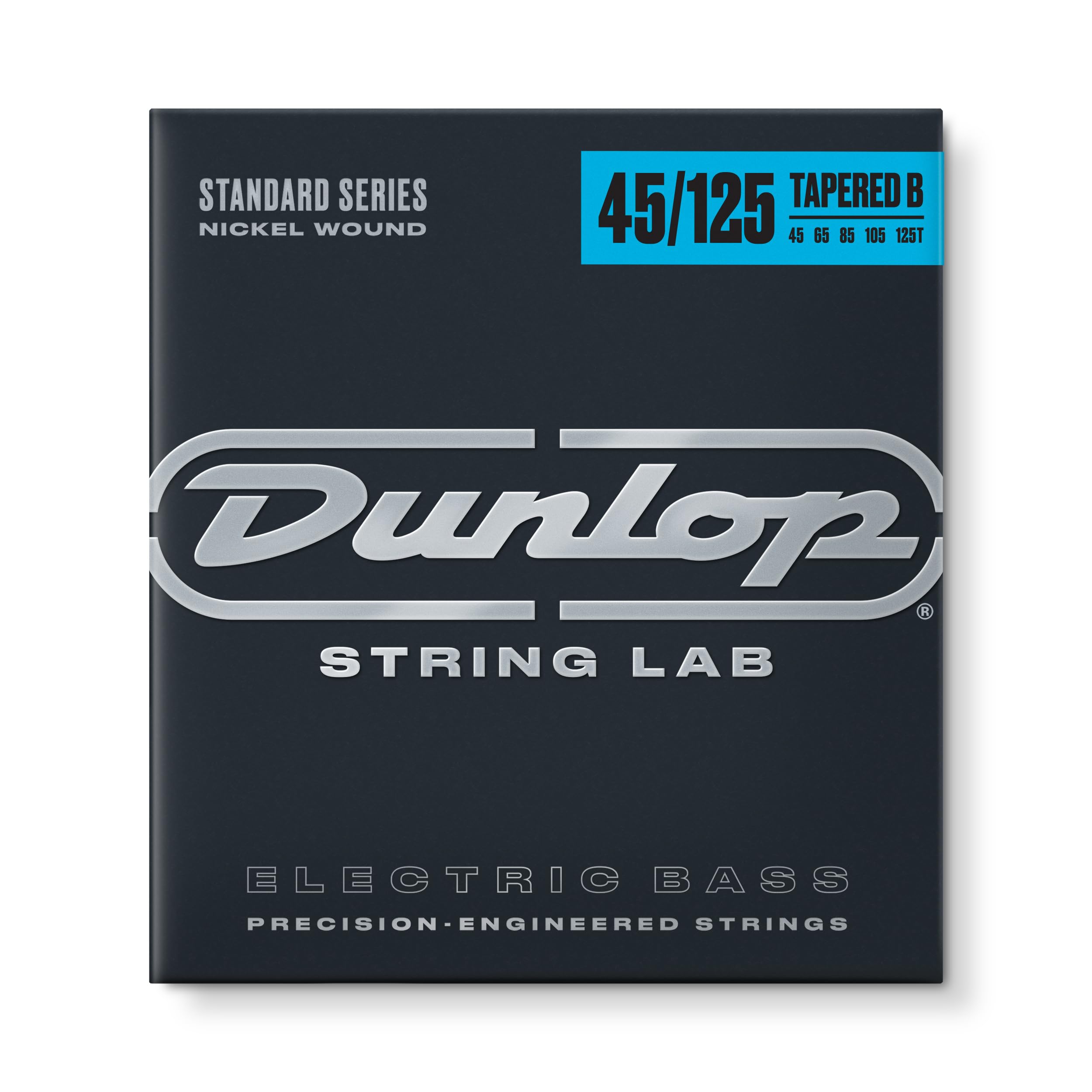 Jim Dunlop Standard Series Nickel Wound Tapered Bass Strings 45-125 | 5-String