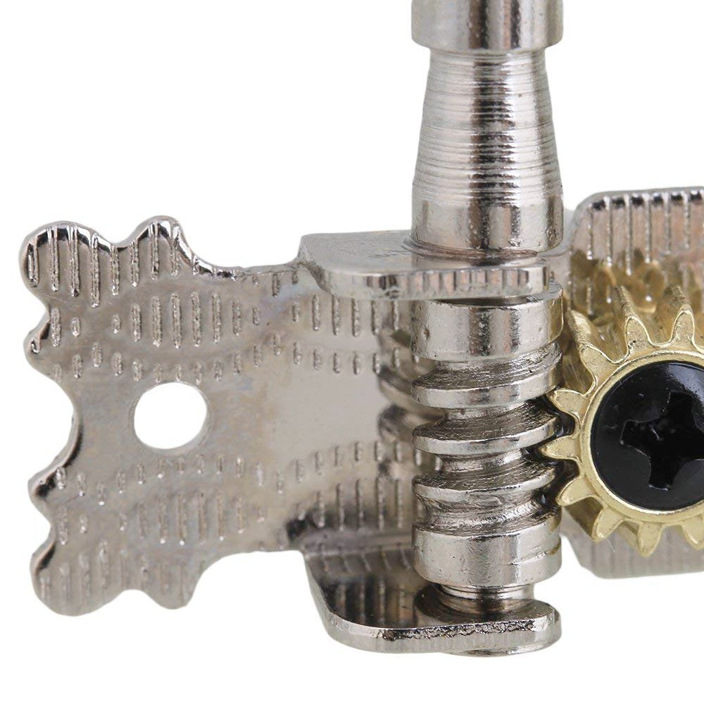 LDEXIN 2Pcs Classical Guitar Tuners 3R3L Machine Head Tuning Pegs Keys for Acoustic Guitar