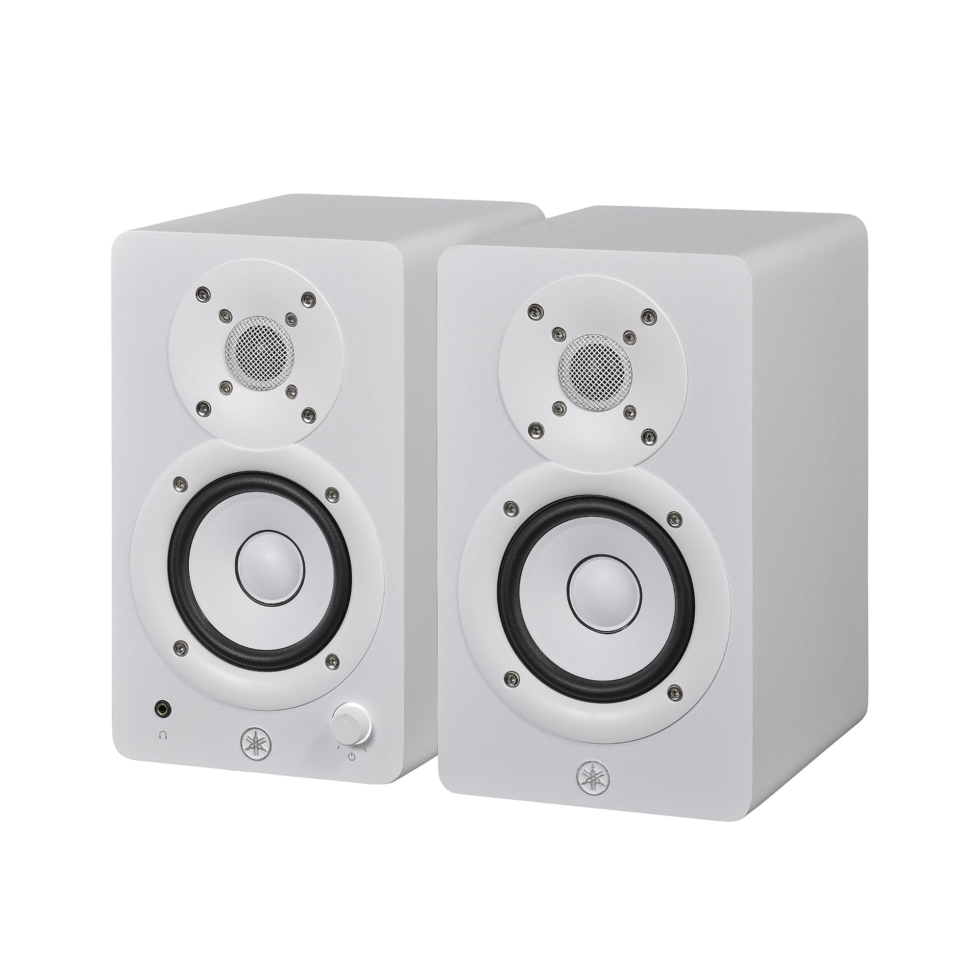 Yamaha HS3 Powered Studio Monitor in White, Pair (HS3 W)