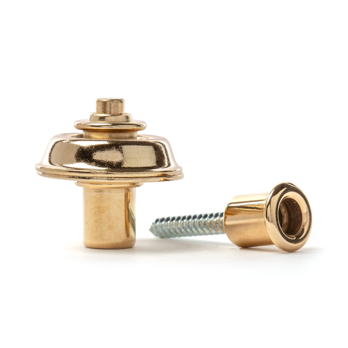 Jim Dunlop Sls1404G Straplok? Flush Mount Strap Retainer System, Gold, Large