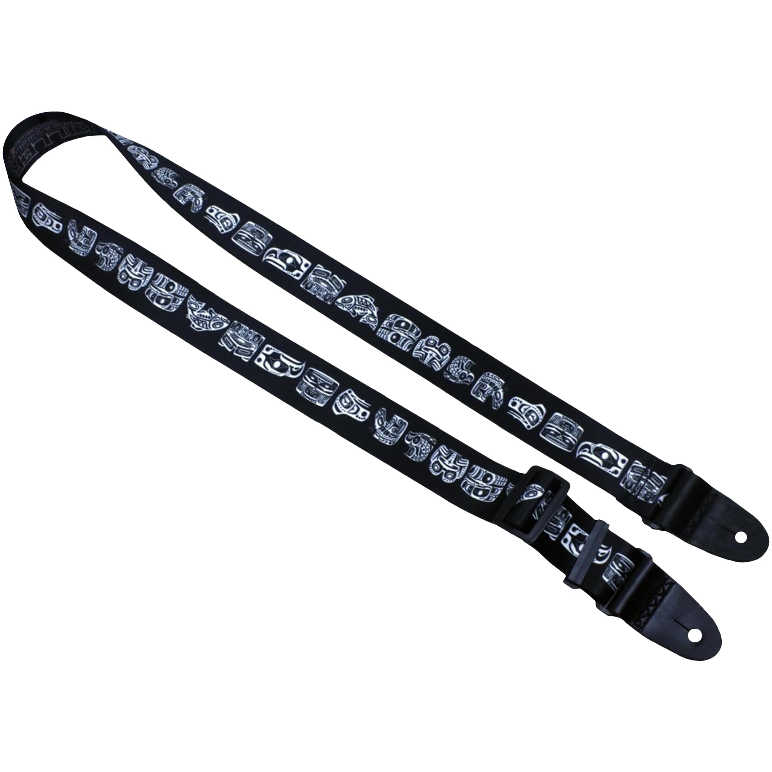 Killer-Q Guitar Strap - Stylish Straps for Electric and Acoustic Guitars With Leather Tabs, 2 Inches x 5 Feet, Deluxe: Northwest