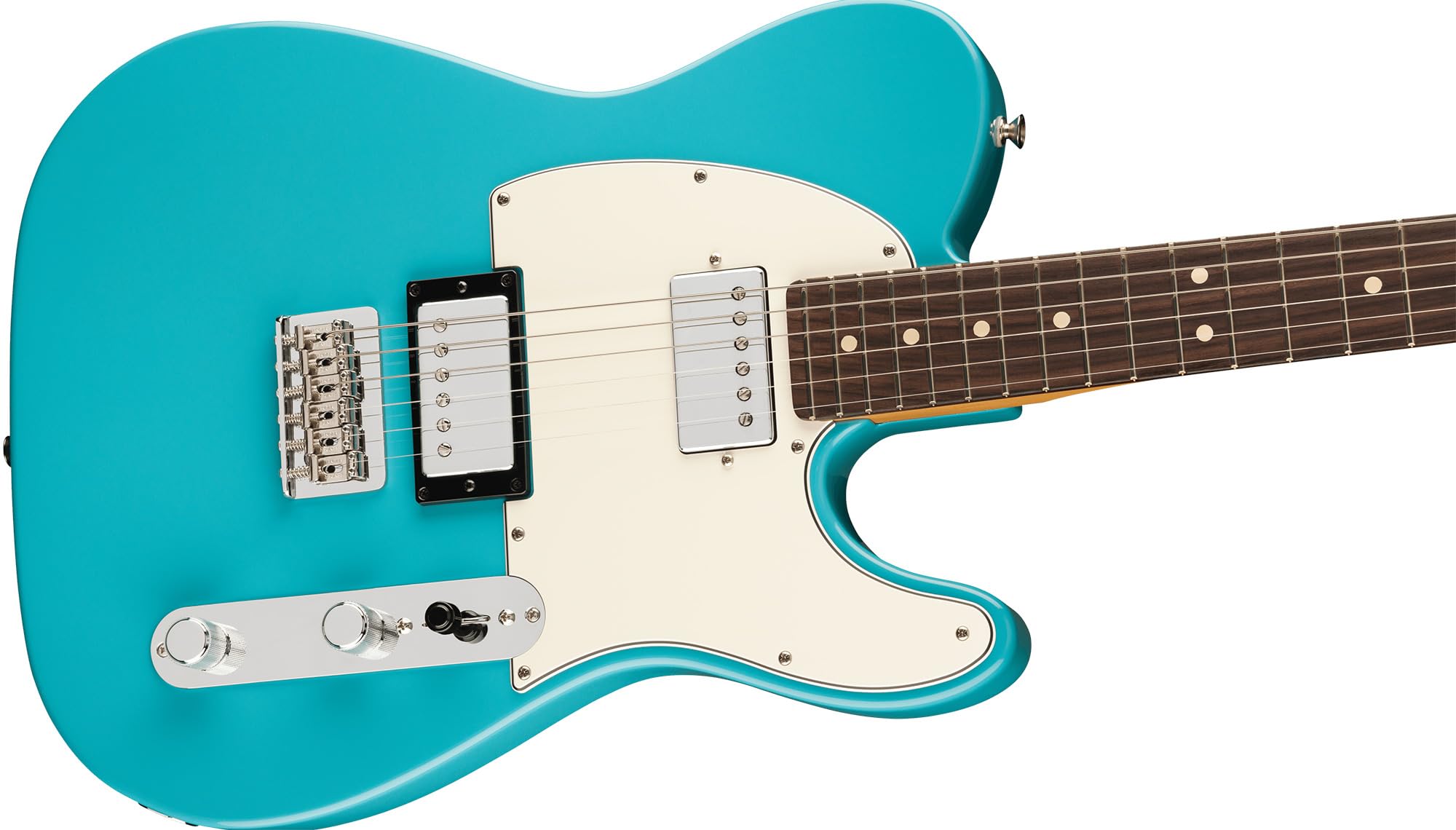 Fender Player II Telecaster HH - Aquatone Blue Bundle with Gig Bag, Strap, Cable, 3-Pack Picks and Guitar Cleaning Kit