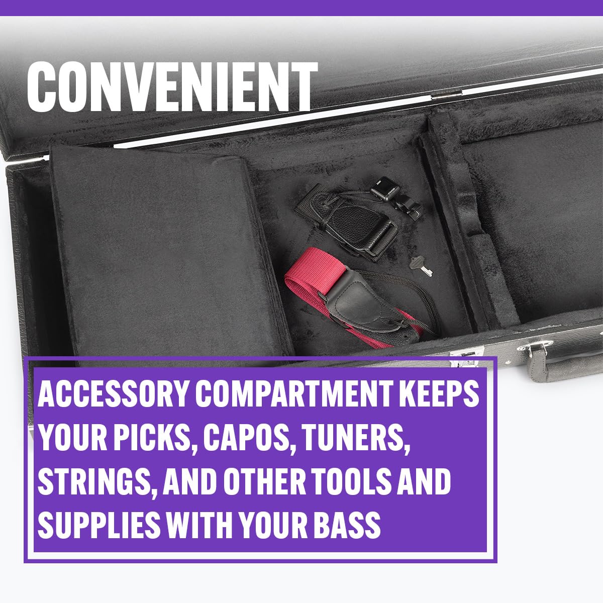 Hardshell Bass Guitar Case