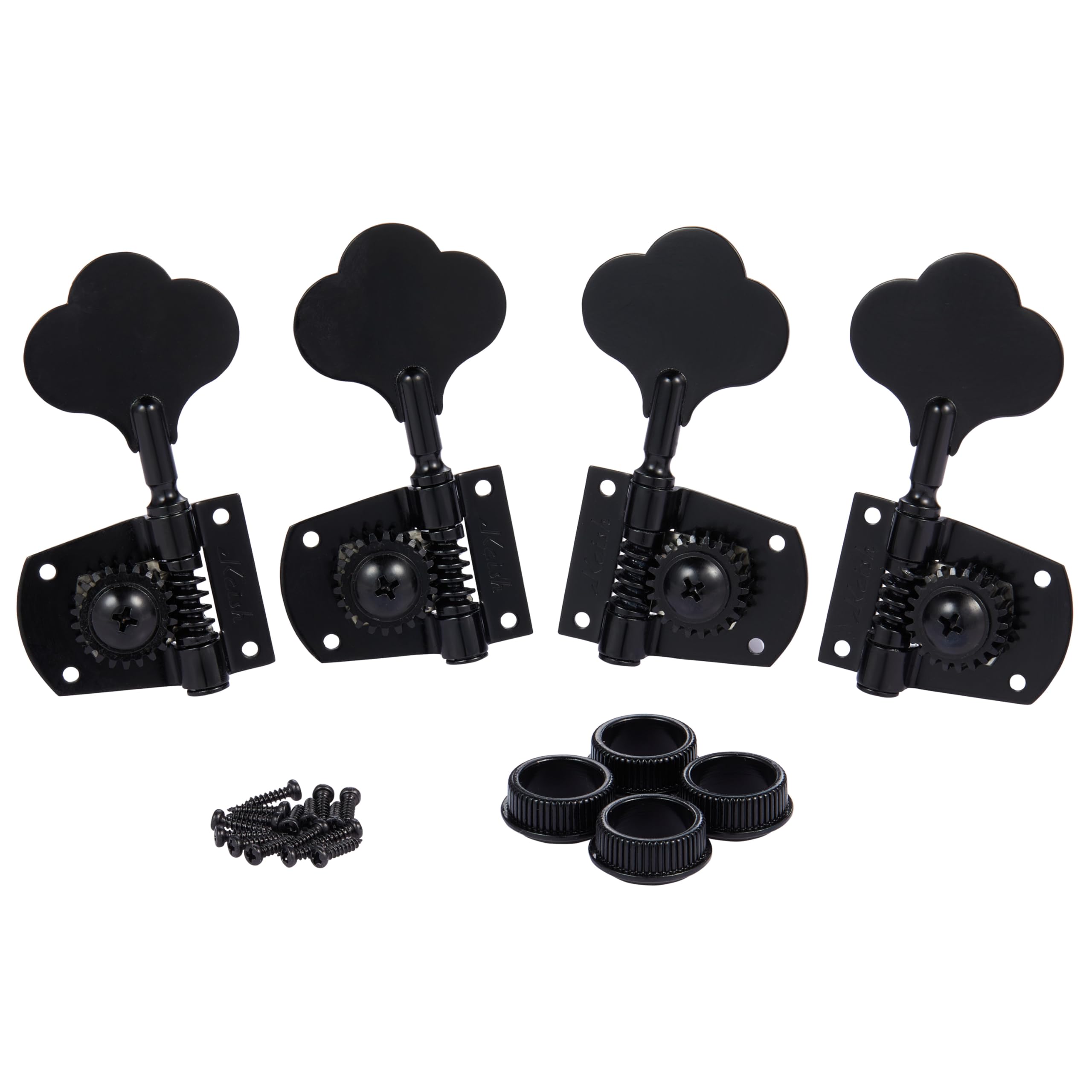 Cloverleaf 2x Right/2x Left 2R2L Bass Guitar Tuners Bass Tuning Machine Heads Bass Tuning Keys Pegs for American Standard/Highwa