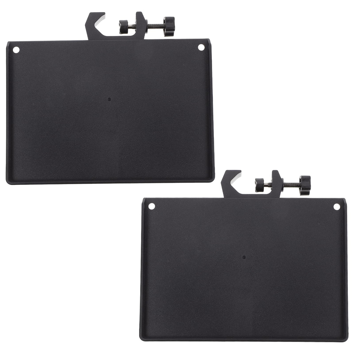 Exceart 2Pcs Universal Sound Storage Tray Live Broadcast Microphone Mic Rack Stand