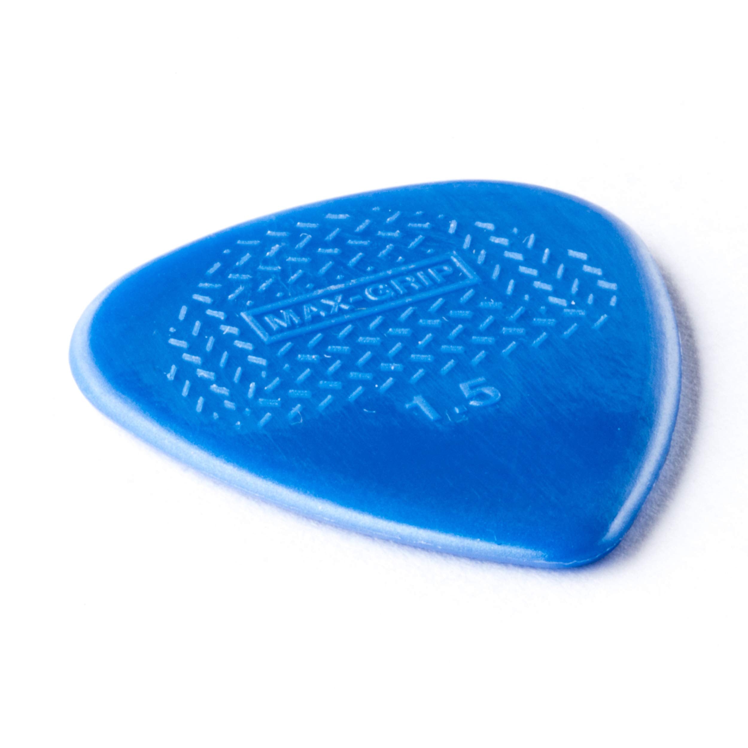 JIM DUNLOP 449R1.5 Max-Grip Nylon Standard, Blue, 1.5mm, 72/Bag