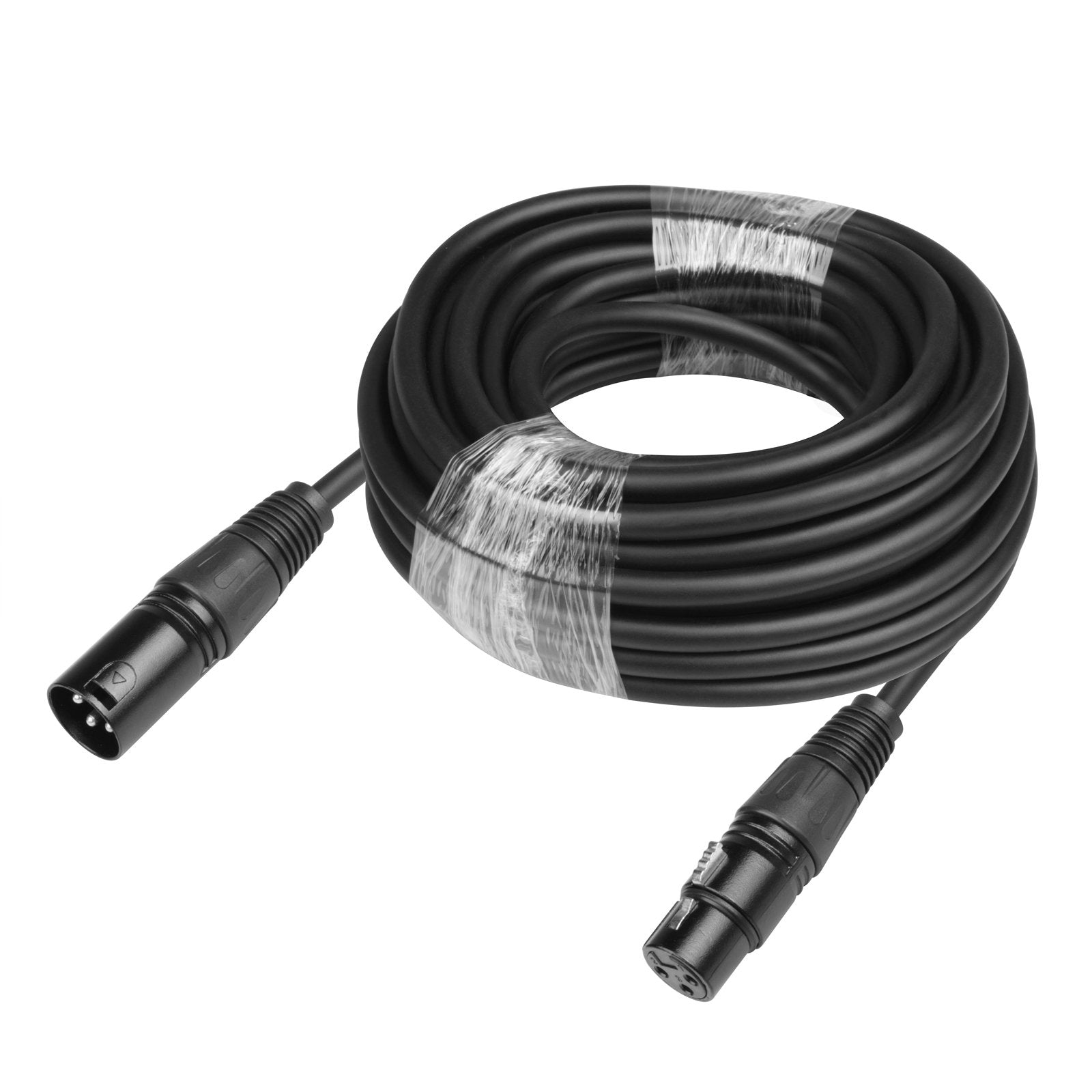 Mountain Ark 30Ft 3 Pin Dmx Cable Male/Female Xlr Connector Stage Lighting Data Signal Wire For Spotlight Par Light Moving Head