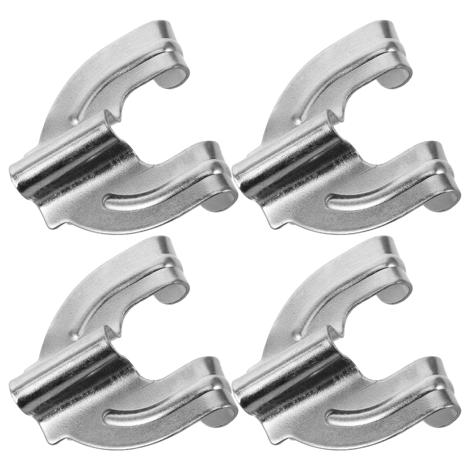 Vaguelly 4Pcs Portable Drum Claw Hooks Percussion Claw Hook Components For Bass Drum