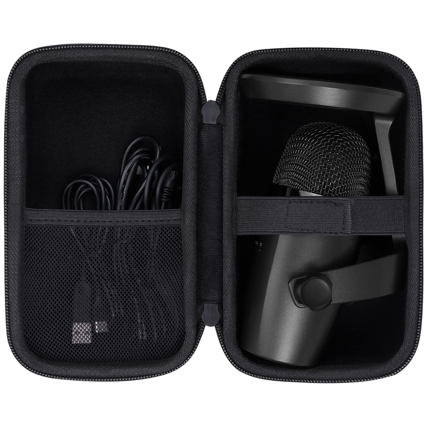 co2CREA Hard Case Replacement for Logitech Creators Blue Yeti/Yeti X/Yeti Pro USB Microphone