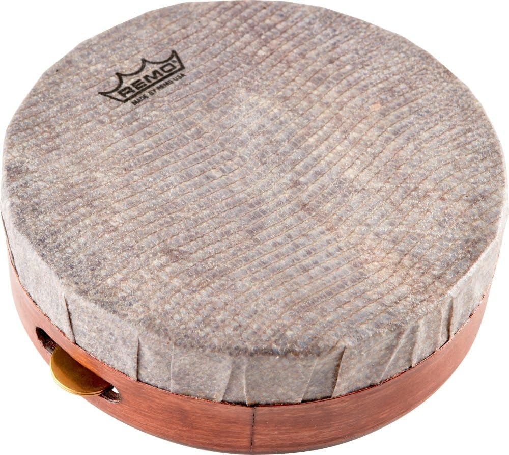 Remo Kanjira, Key-Tuned, 7 Diameter, Antique Veneer
