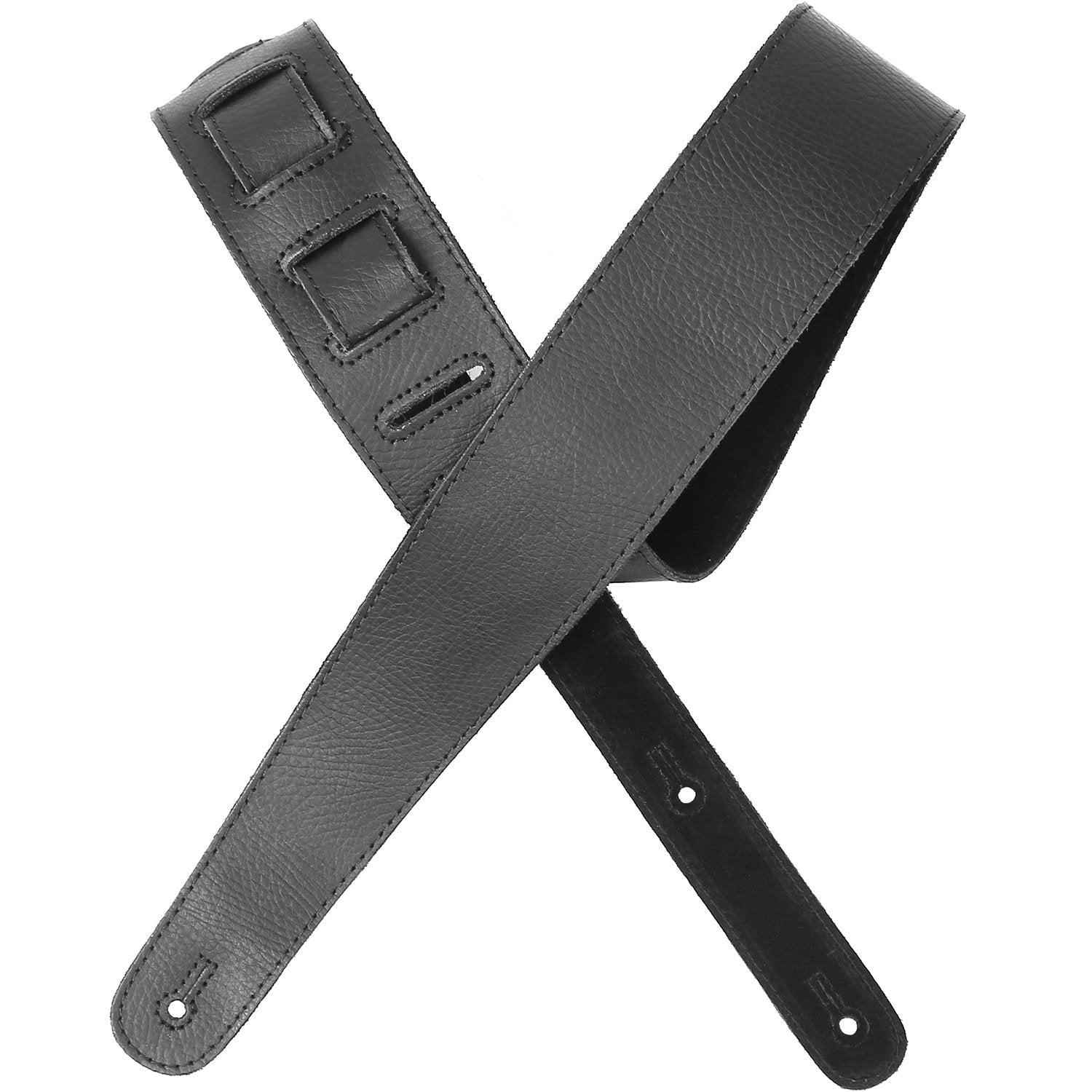 Anwenk Leather Guitar Strap With Extension Genuine Leather Electric Guitar Strap Acoustic Strap Bass Strap With Extension, Cow L