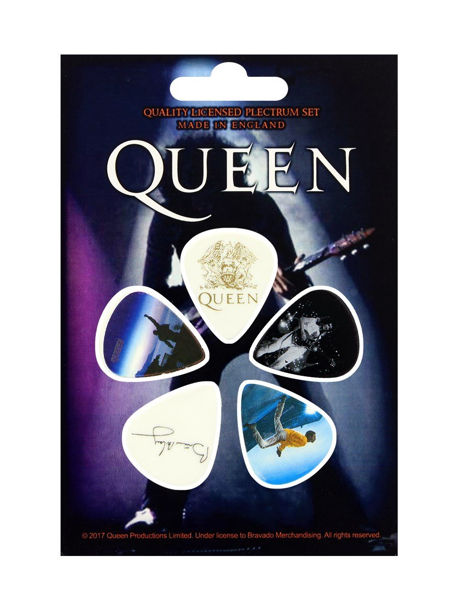 Queen Guitar Plectrums - Pack Of 5
