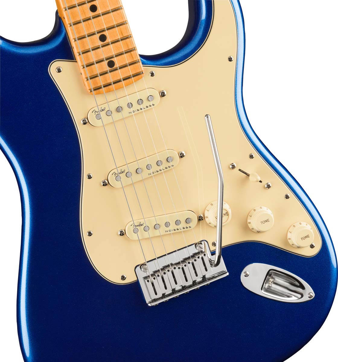 Fender American Ultra Stratocaster - Cobra Blue with Maple Fingerboard